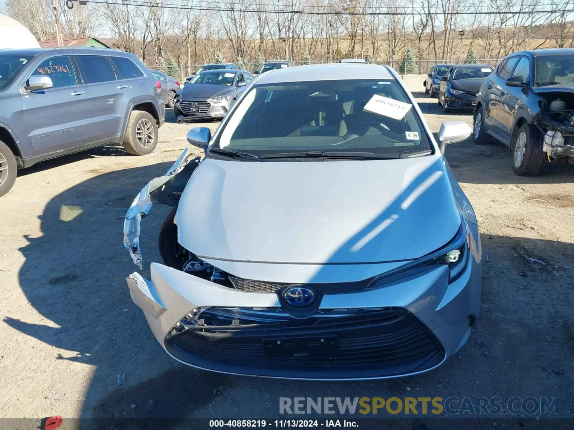 12 Photograph of a damaged car JTDBDMHE7R3013778 TOYOTA COROLLA 2024