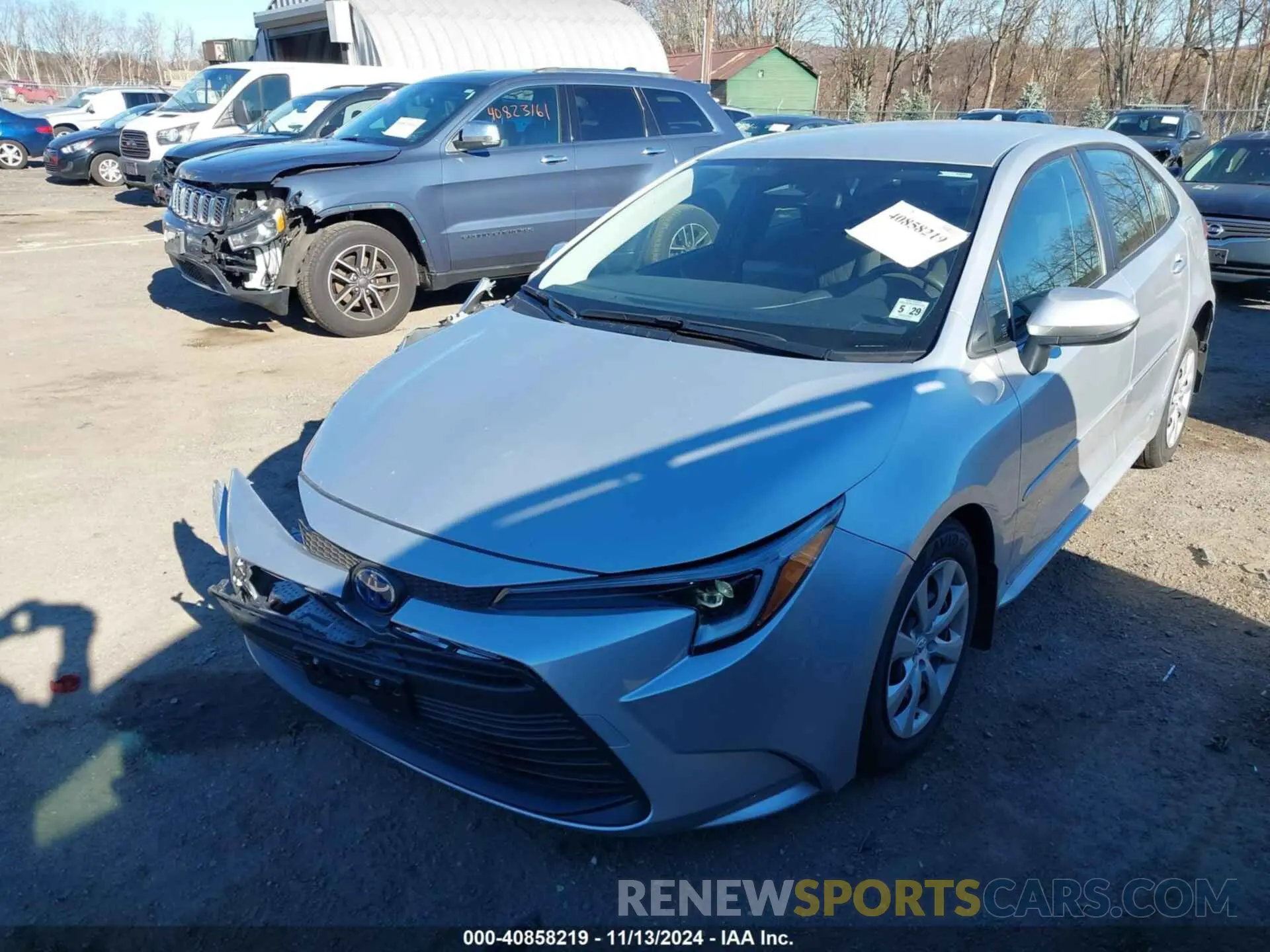 2 Photograph of a damaged car JTDBDMHE7R3013778 TOYOTA COROLLA 2024