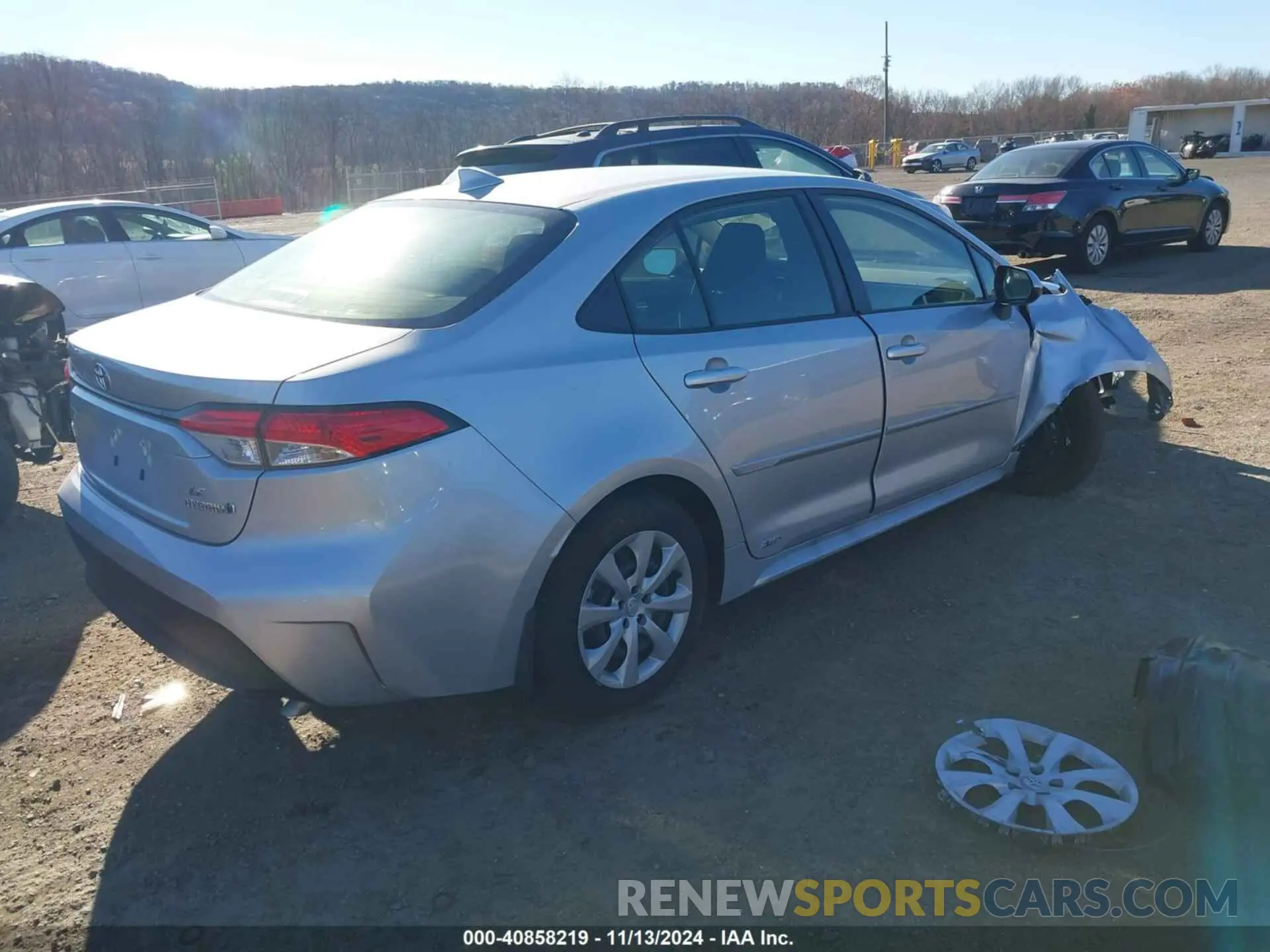 4 Photograph of a damaged car JTDBDMHE7R3013778 TOYOTA COROLLA 2024