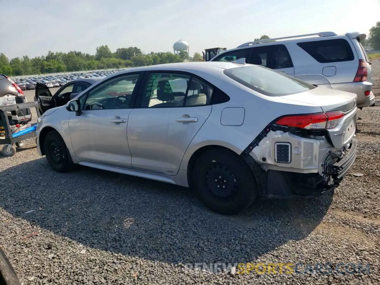 2 Photograph of a damaged car JTDBDMHE8R3013000 TOYOTA COROLLA 2024