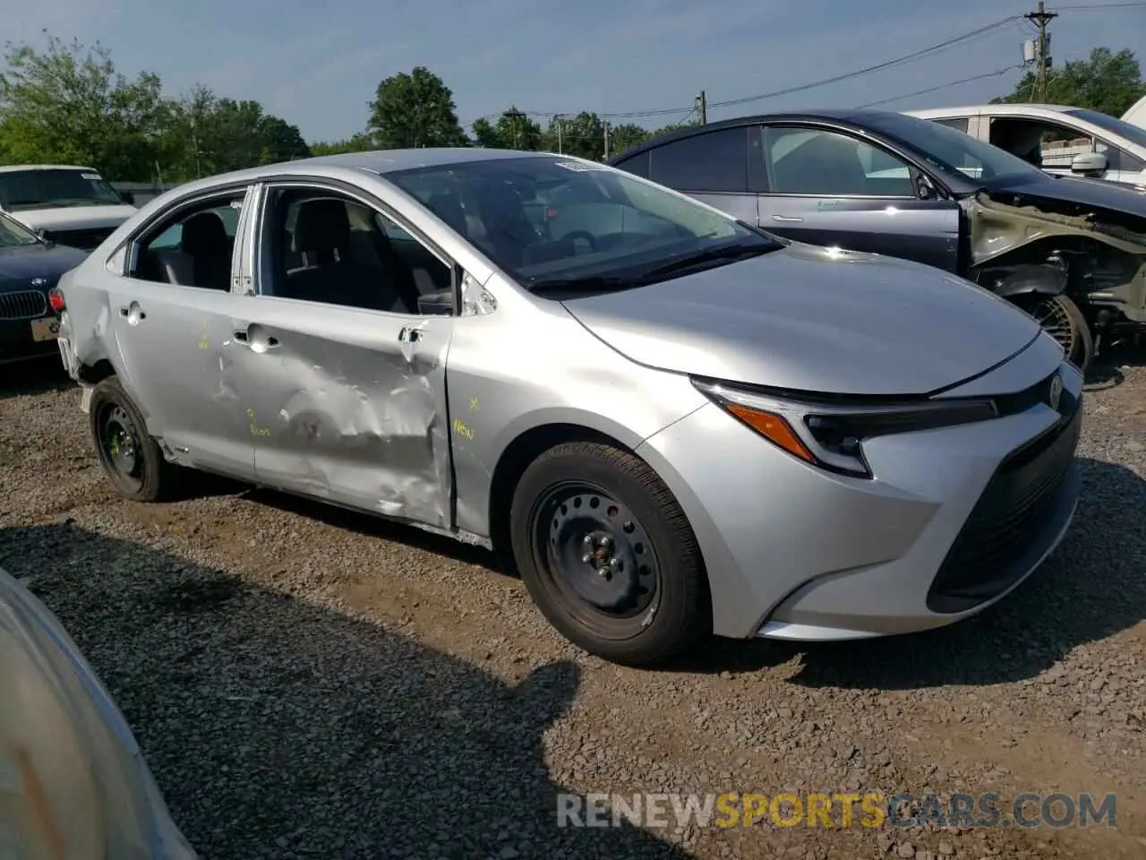 4 Photograph of a damaged car JTDBDMHE8R3013000 TOYOTA COROLLA 2024