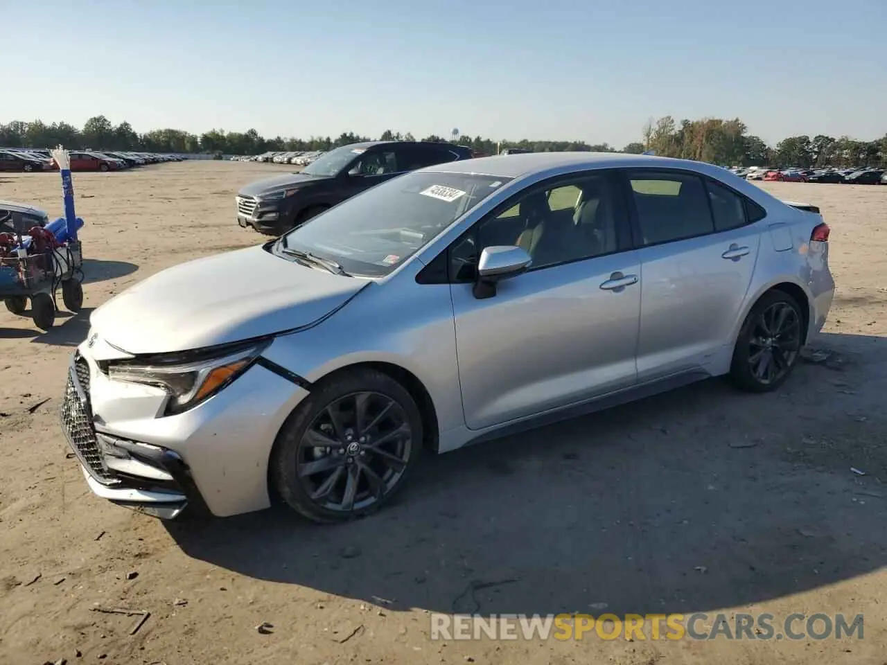 1 Photograph of a damaged car JTDBDMHE8RJ005457 TOYOTA COROLLA 2024