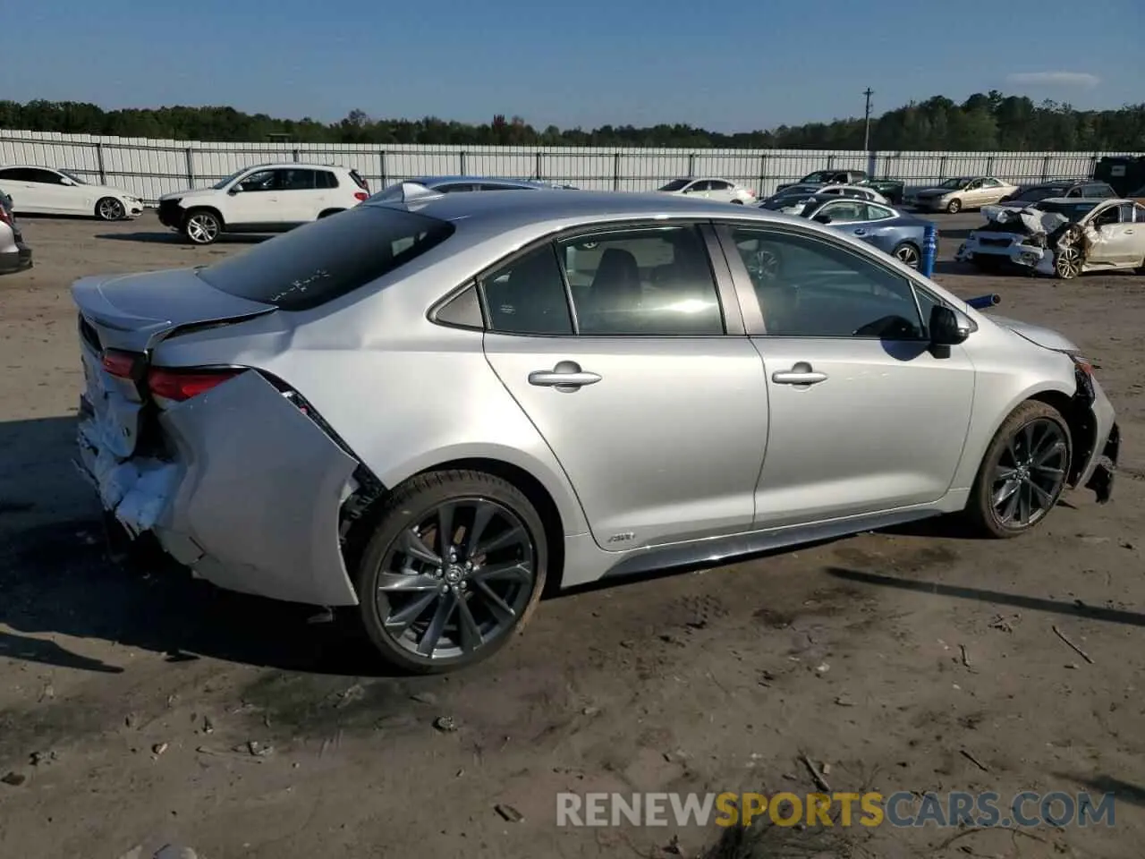 3 Photograph of a damaged car JTDBDMHE8RJ005457 TOYOTA COROLLA 2024