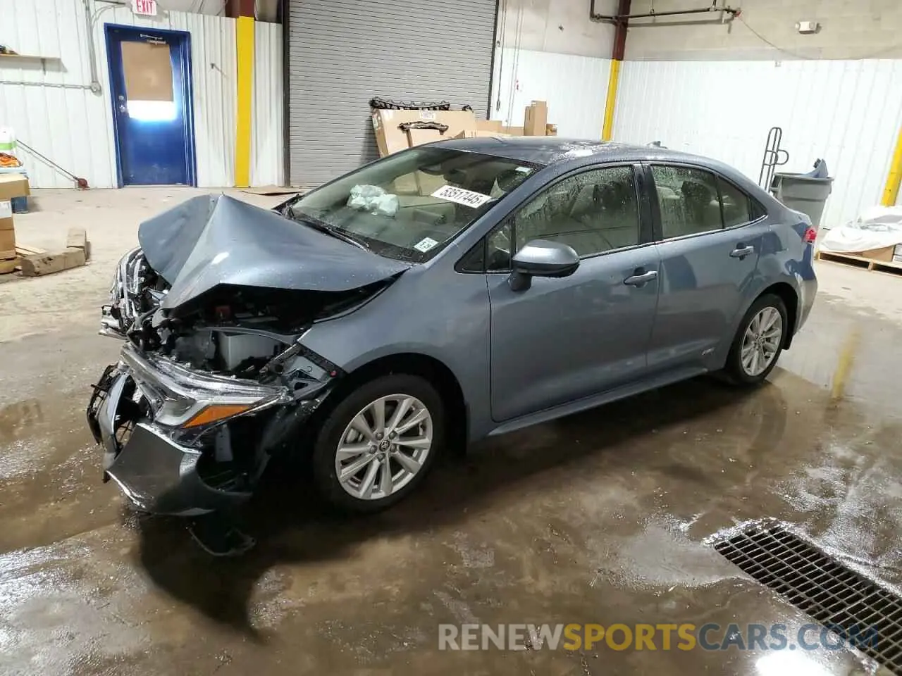 1 Photograph of a damaged car JTDBDMHE9RJ008819 TOYOTA COROLLA 2024