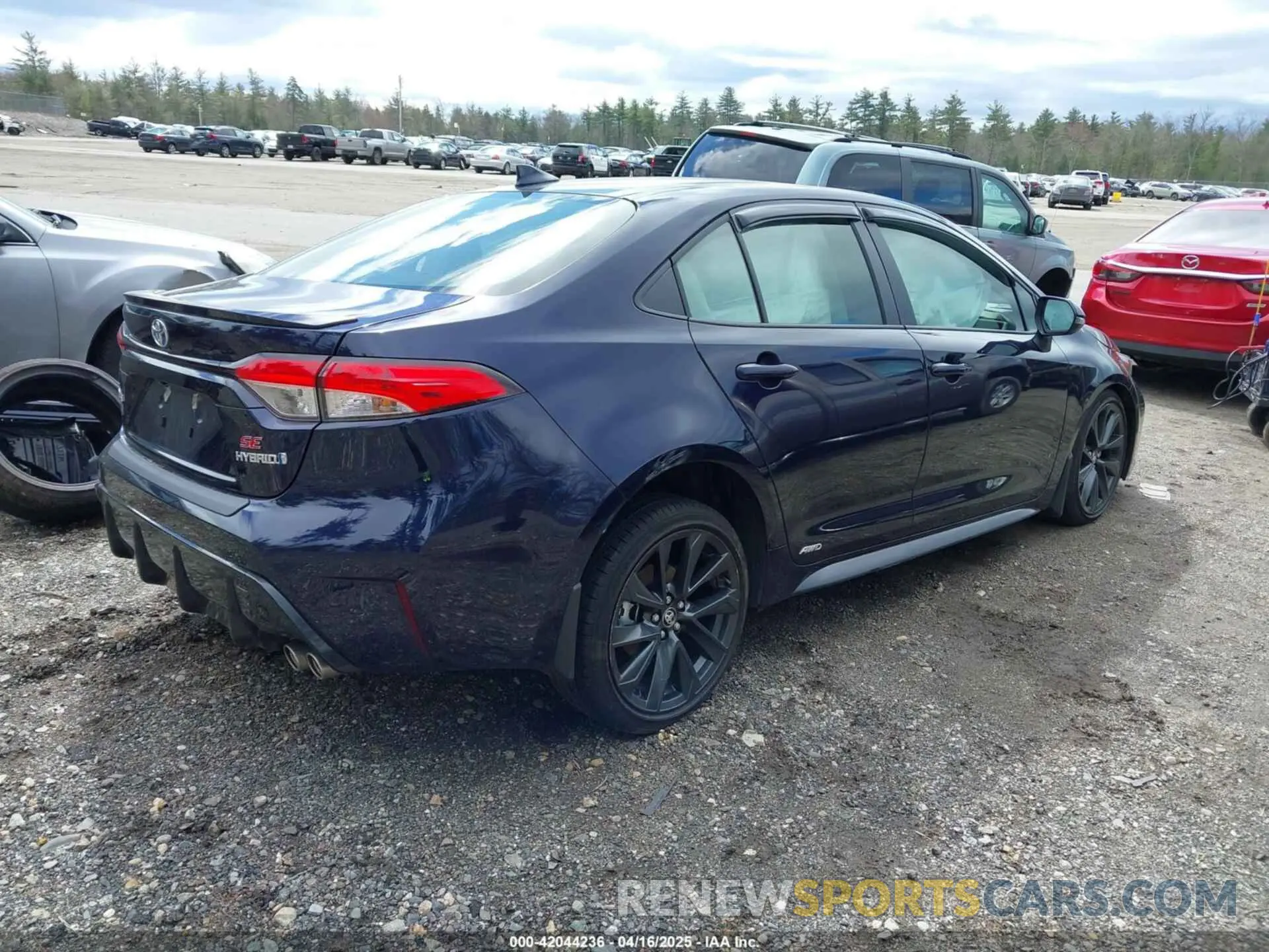 4 Фотография поврежденного автомобиля JTDBDMHE9RJ010845 TOYOTA COROLLA 2024