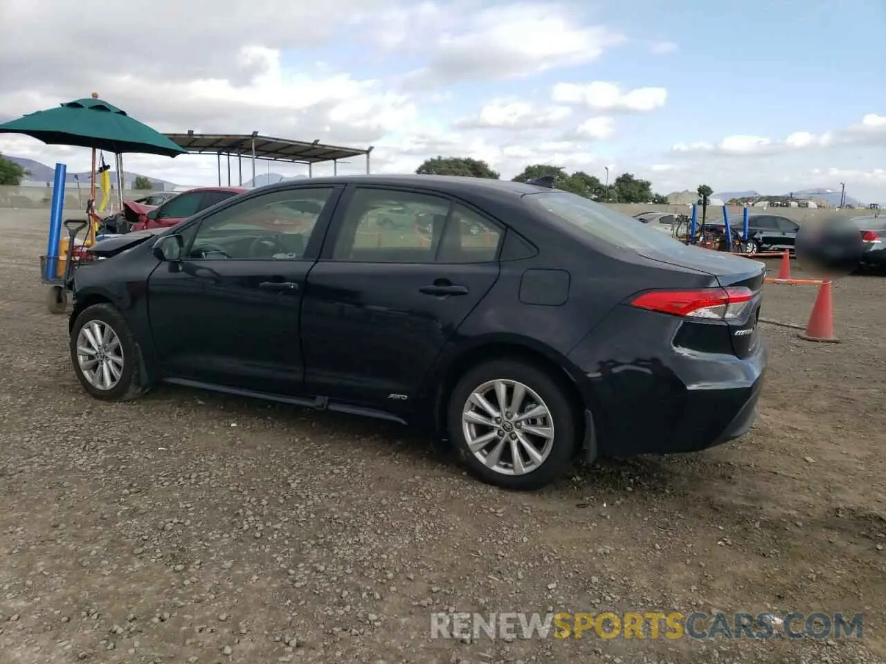 2 Фотография поврежденного автомобиля JTDBDMHEXR3011913 TOYOTA COROLLA 2024