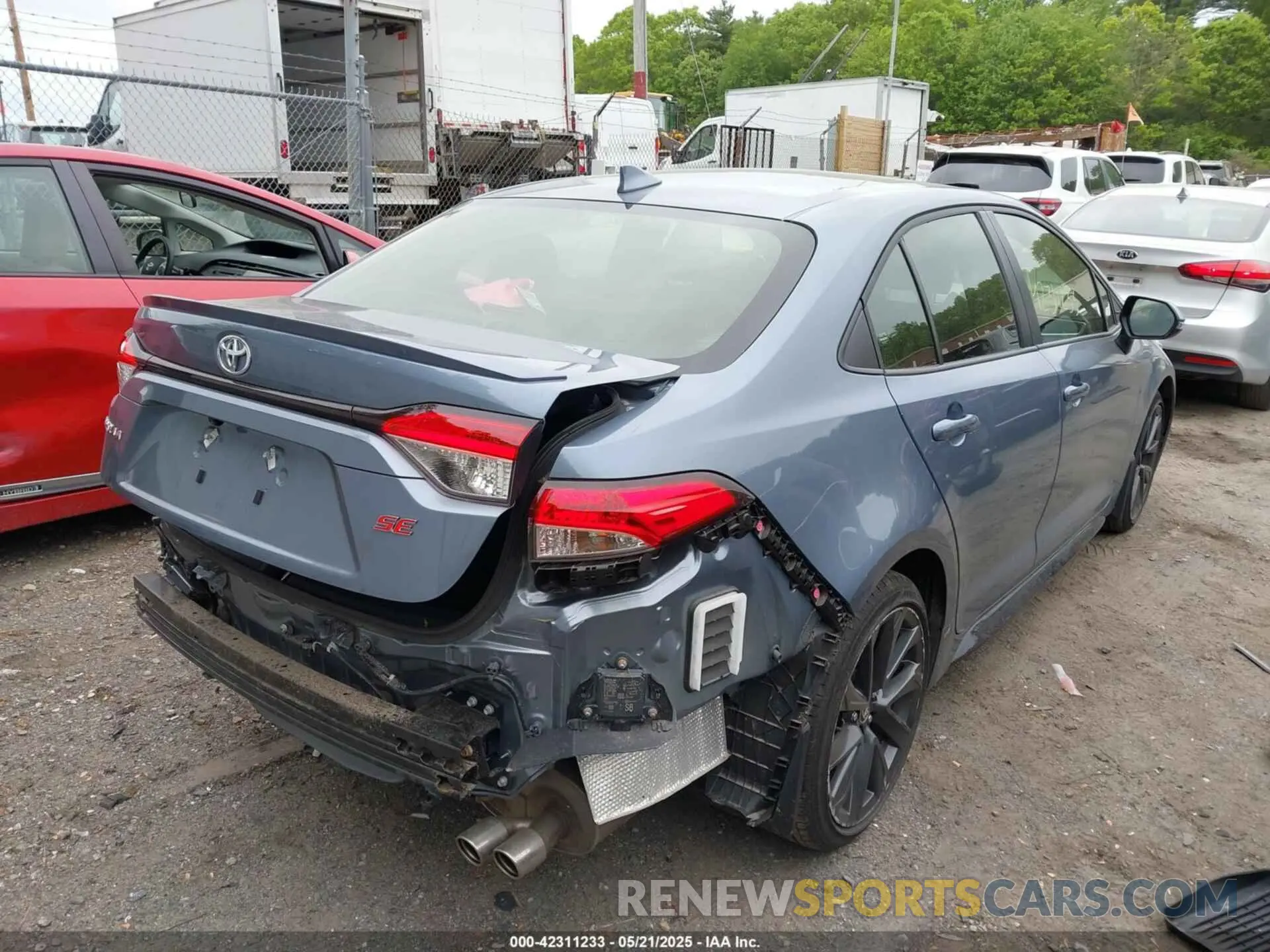 4 Фотография поврежденного автомобиля JTDP4MCE4R3520585 TOYOTA COROLLA 2024