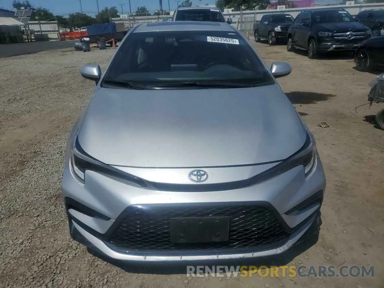 5 Фотография поврежденного автомобиля JTDP4MCE7R3520788 TOYOTA COROLLA 2024