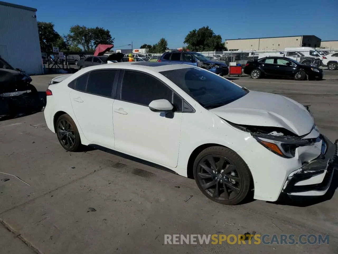4 Photograph of a damaged car JTDP4MCE8RJ103711 TOYOTA COROLLA 2024