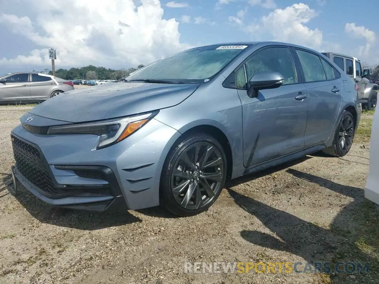 1 Photograph of a damaged car JTDS4MCE5R3519245 TOYOTA COROLLA 2024