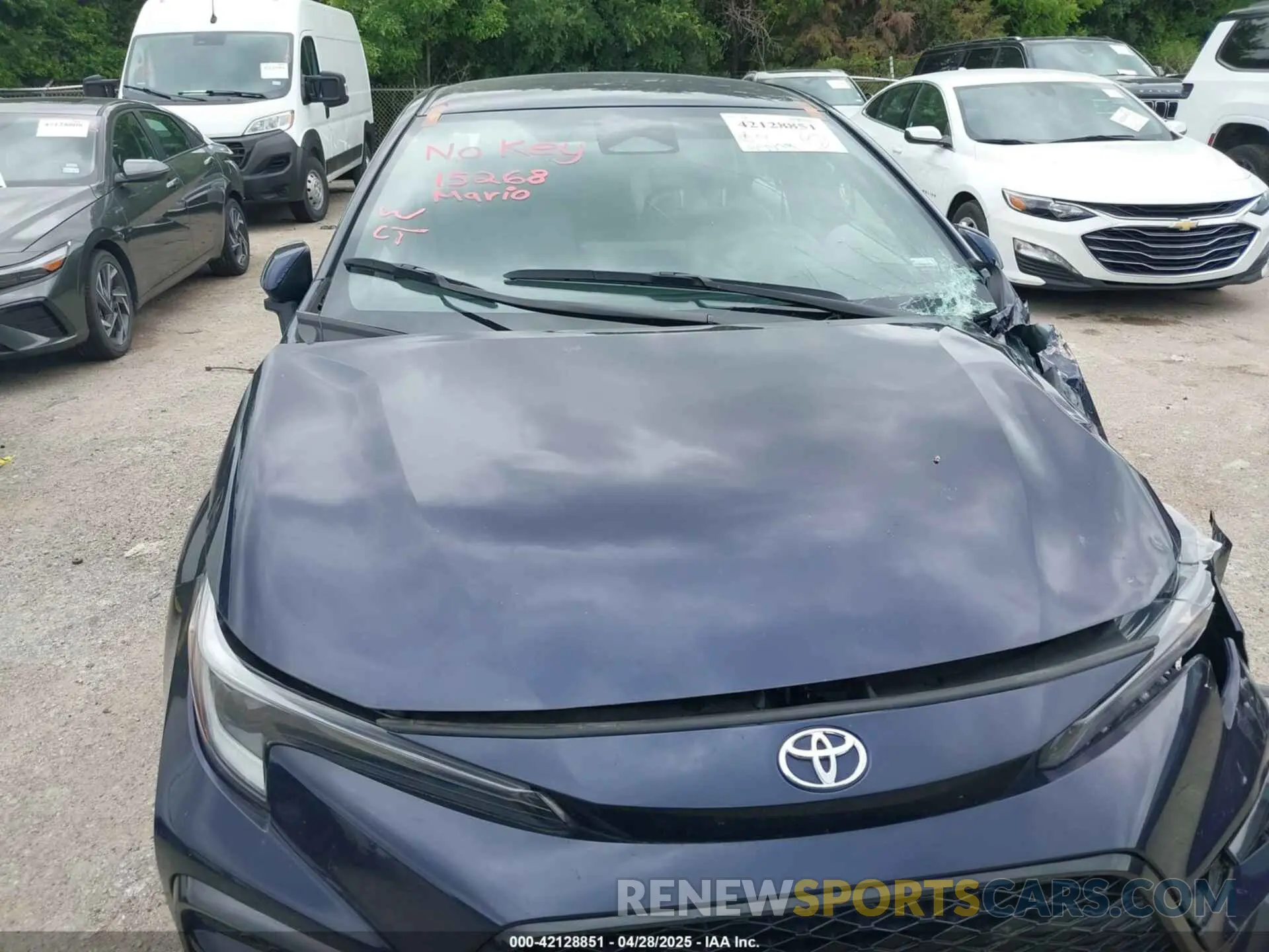 11 Фотография поврежденного автомобиля JTDS4MCE5RJ103854 TOYOTA COROLLA 2024