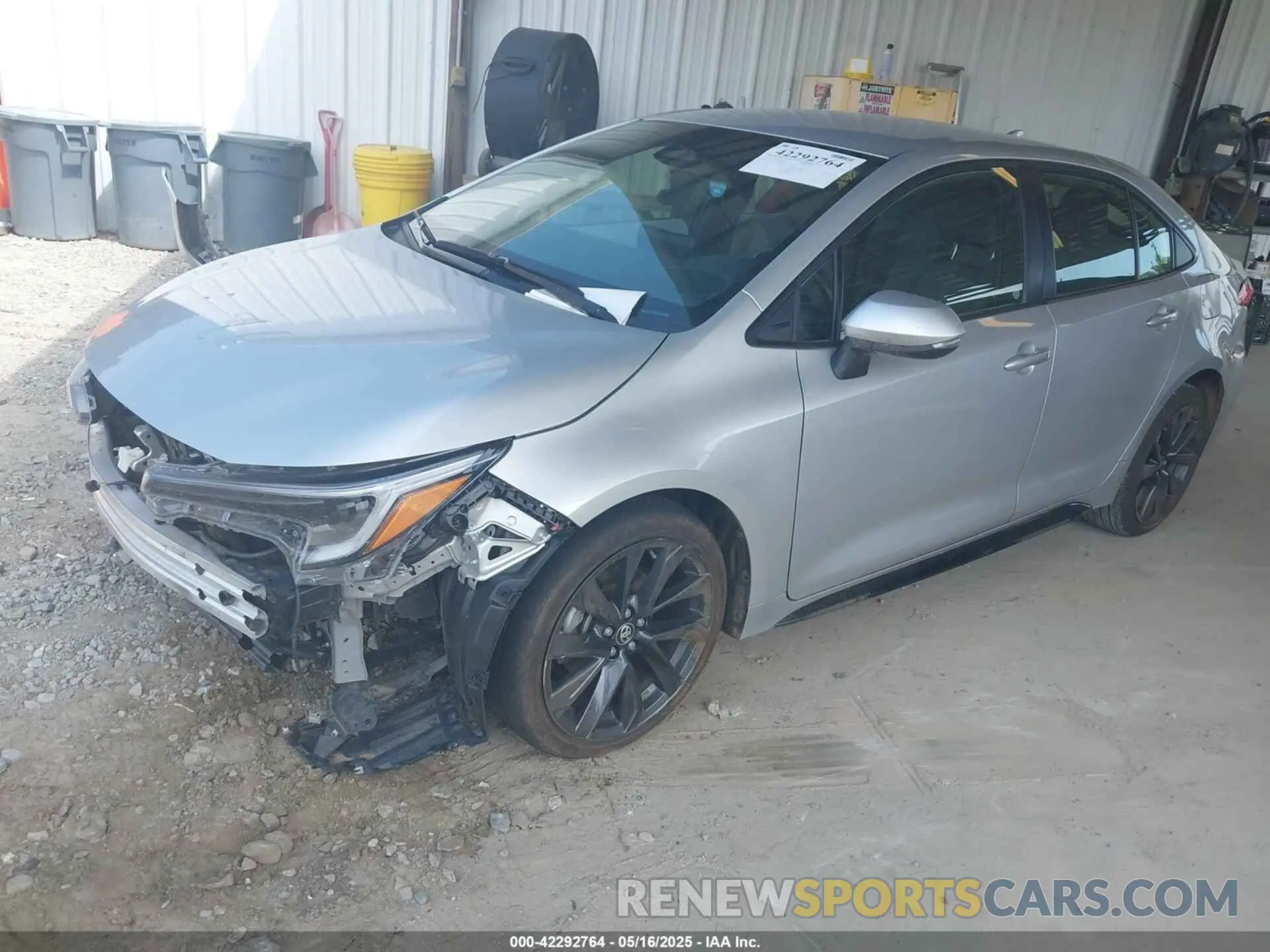 2 Photograph of a damaged car JTDS4MCE9R3519488 TOYOTA COROLLA 2024