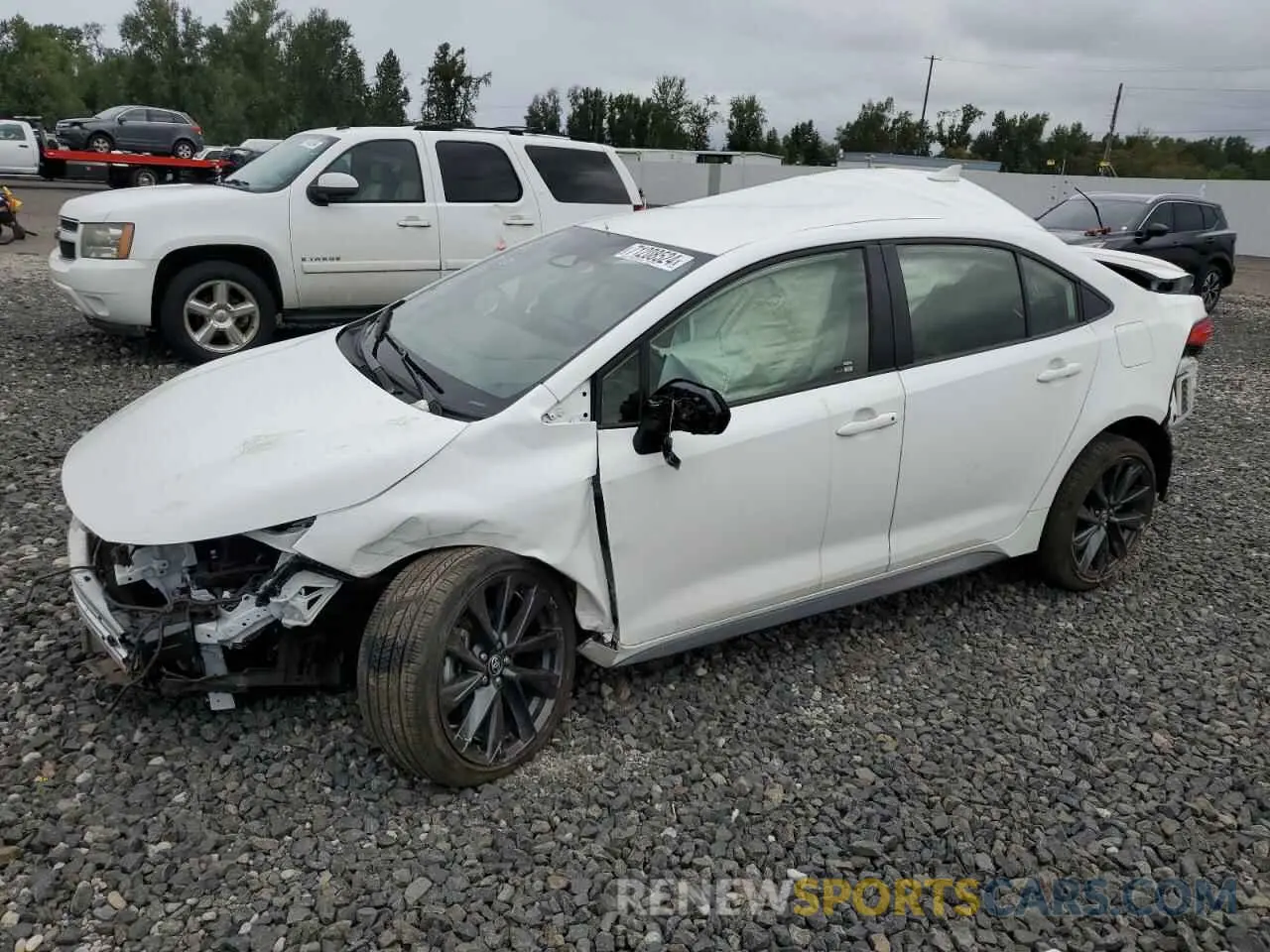 1 Photograph of a damaged car JTDS4MCE9R3519989 TOYOTA COROLLA 2024