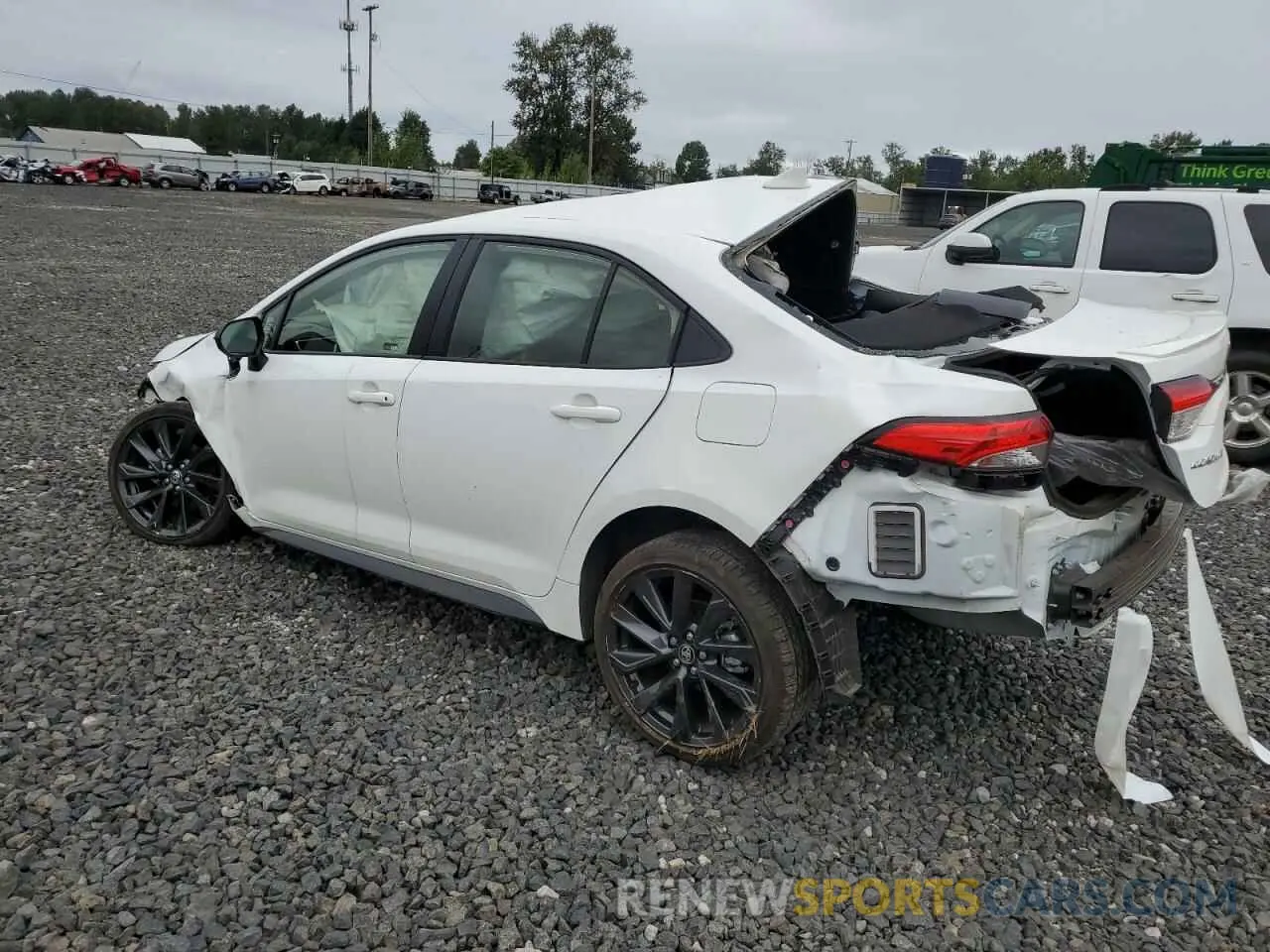 2 Photograph of a damaged car JTDS4MCE9R3519989 TOYOTA COROLLA 2024