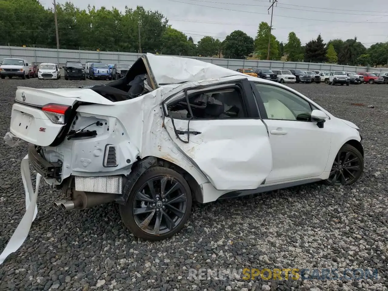 3 Photograph of a damaged car JTDS4MCE9R3519989 TOYOTA COROLLA 2024