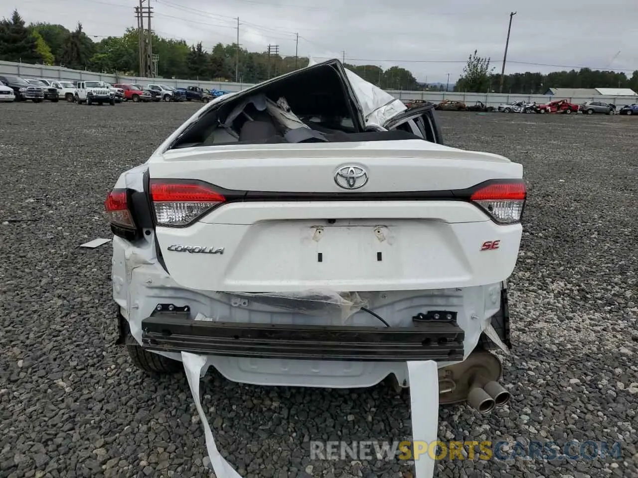 6 Photograph of a damaged car JTDS4MCE9R3519989 TOYOTA COROLLA 2024