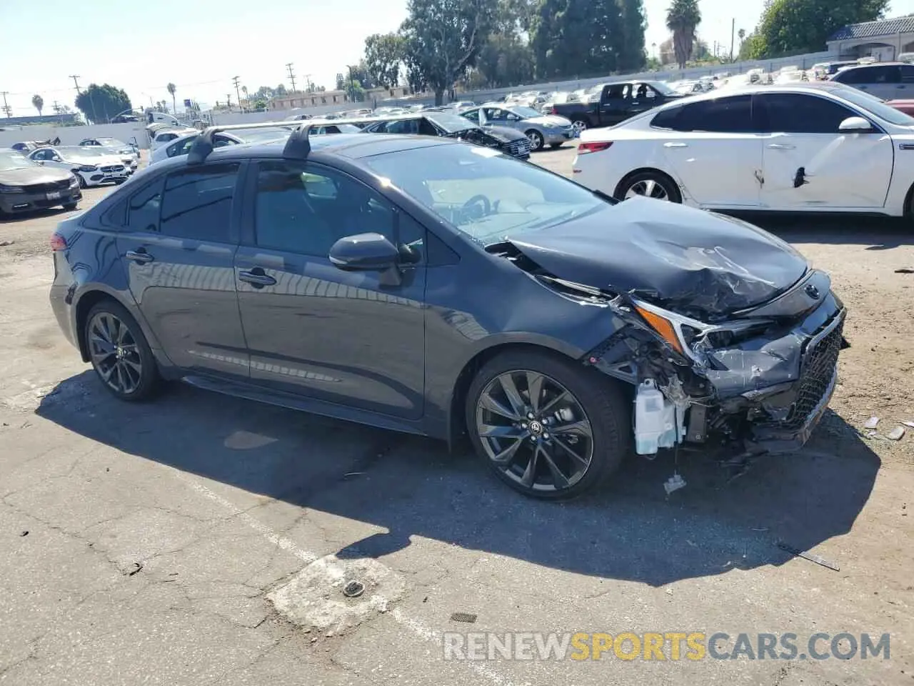 4 Photograph of a damaged car JTDT4MCE5R3520254 TOYOTA COROLLA 2024