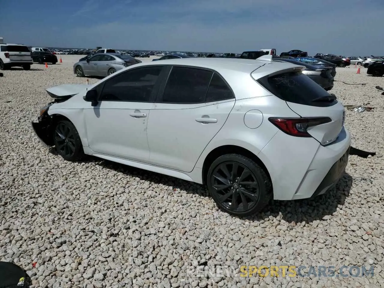 2 Фотография поврежденного автомобиля JTNC4MBE1R3227741 TOYOTA COROLLA 2024