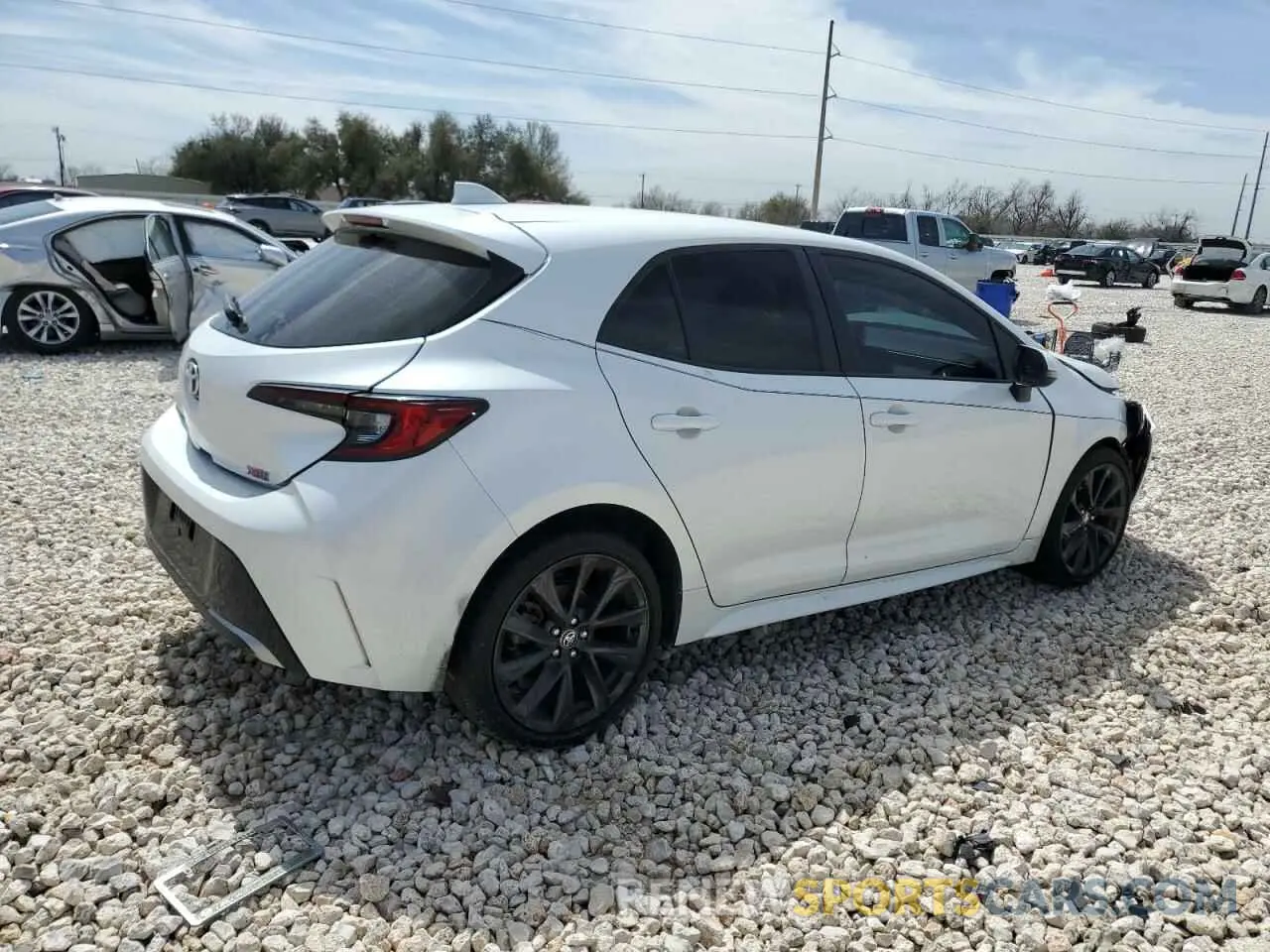 3 Фотография поврежденного автомобиля JTNC4MBE1R3227741 TOYOTA COROLLA 2024