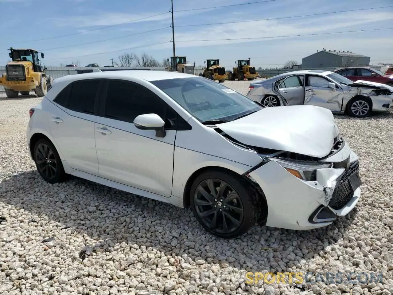 4 Фотография поврежденного автомобиля JTNC4MBE1R3227741 TOYOTA COROLLA 2024