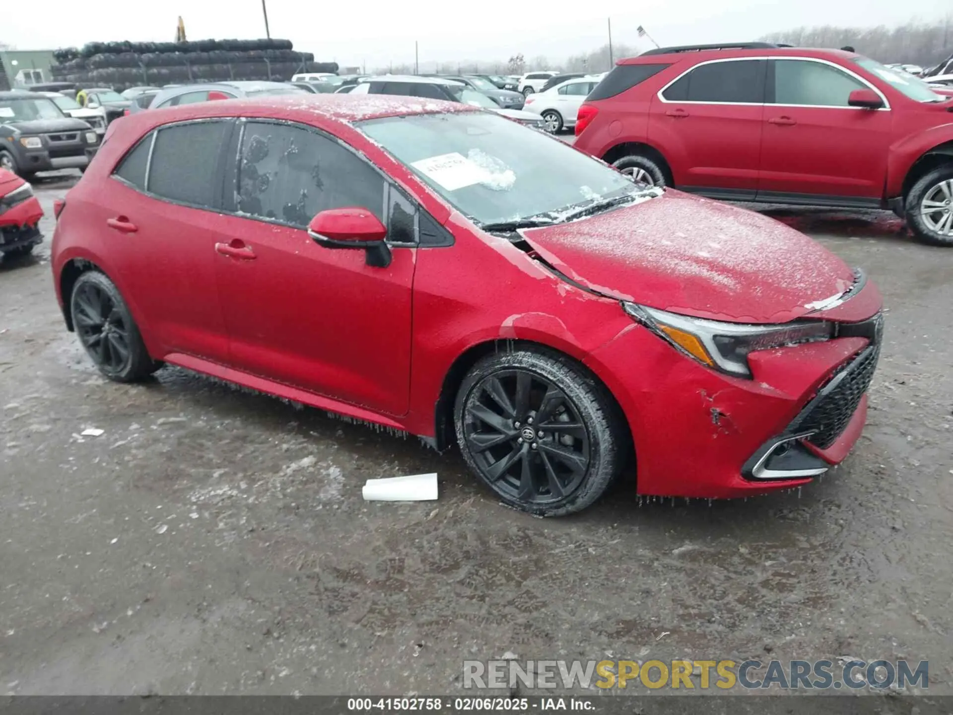 1 Фотография поврежденного автомобиля JTNC4MBE4R3225806 TOYOTA COROLLA 2024