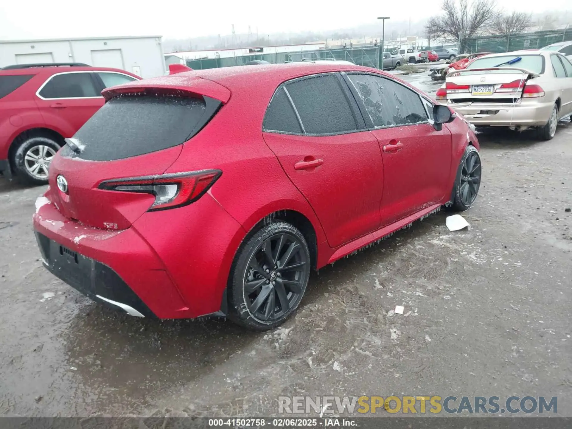 4 Фотография поврежденного автомобиля JTNC4MBE4R3225806 TOYOTA COROLLA 2024