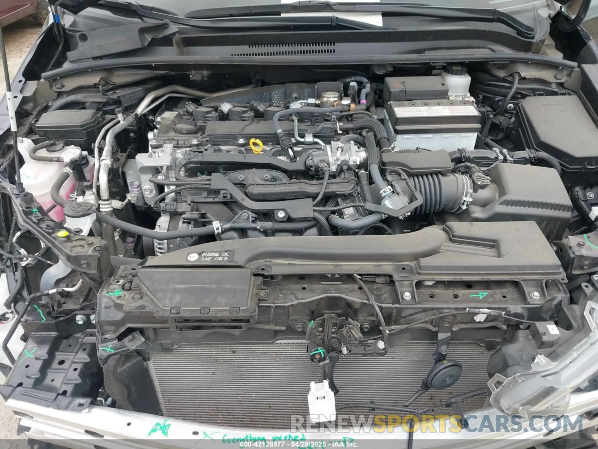 10 Фотография поврежденного автомобиля JTNC4MBE4R3229869 TOYOTA COROLLA 2024