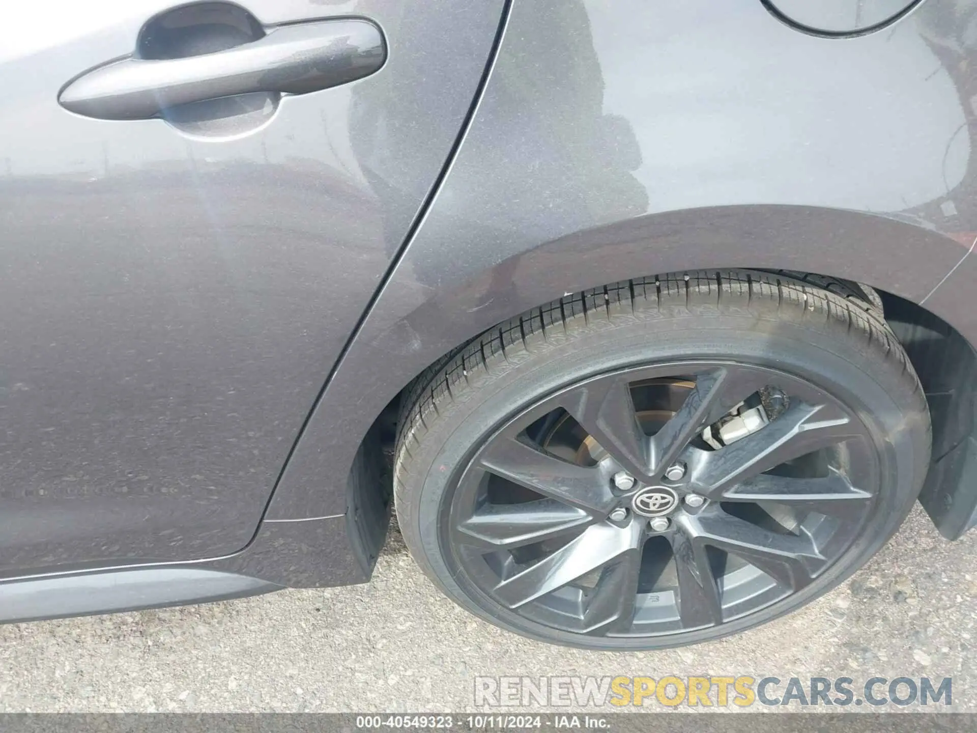 6 Photograph of a damaged car JTNC4MBE9R3216146 TOYOTA COROLLA 2024