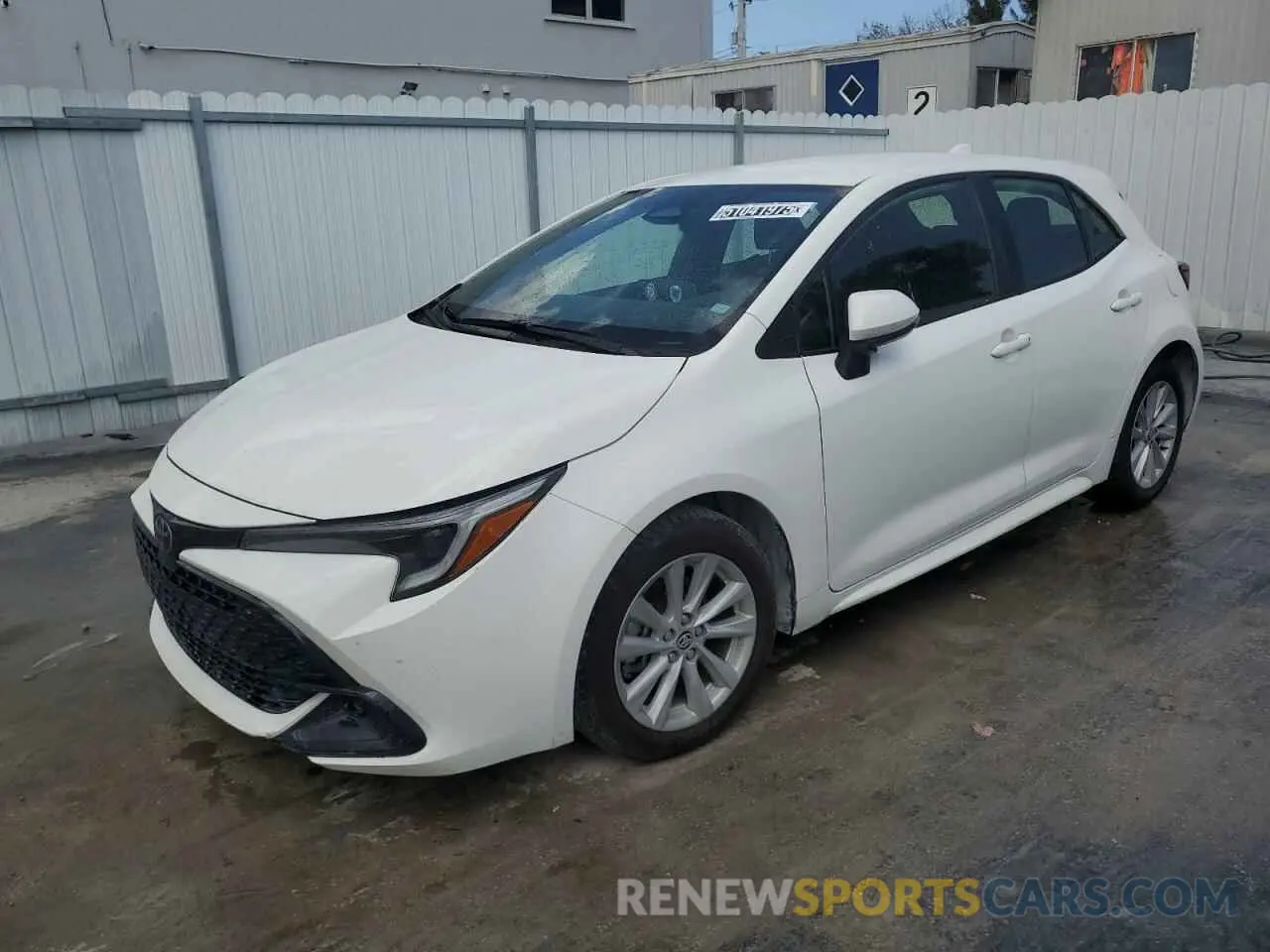 1 Фотография поврежденного автомобиля JTND4MBE4R3216513 TOYOTA COROLLA 2024