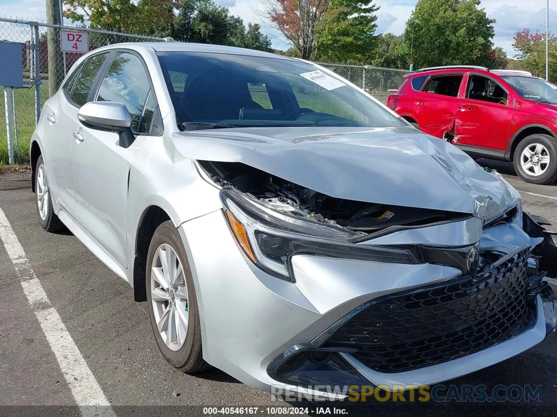 1 Photograph of a damaged car JTND4MBE4R3222473 TOYOTA COROLLA 2024