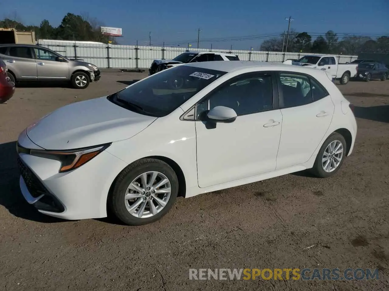 1 Photograph of a damaged car JTND4MBE5R3219047 TOYOTA COROLLA 2024