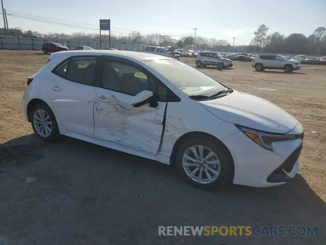 4 Photograph of a damaged car JTND4MBE5R3219047 TOYOTA COROLLA 2024