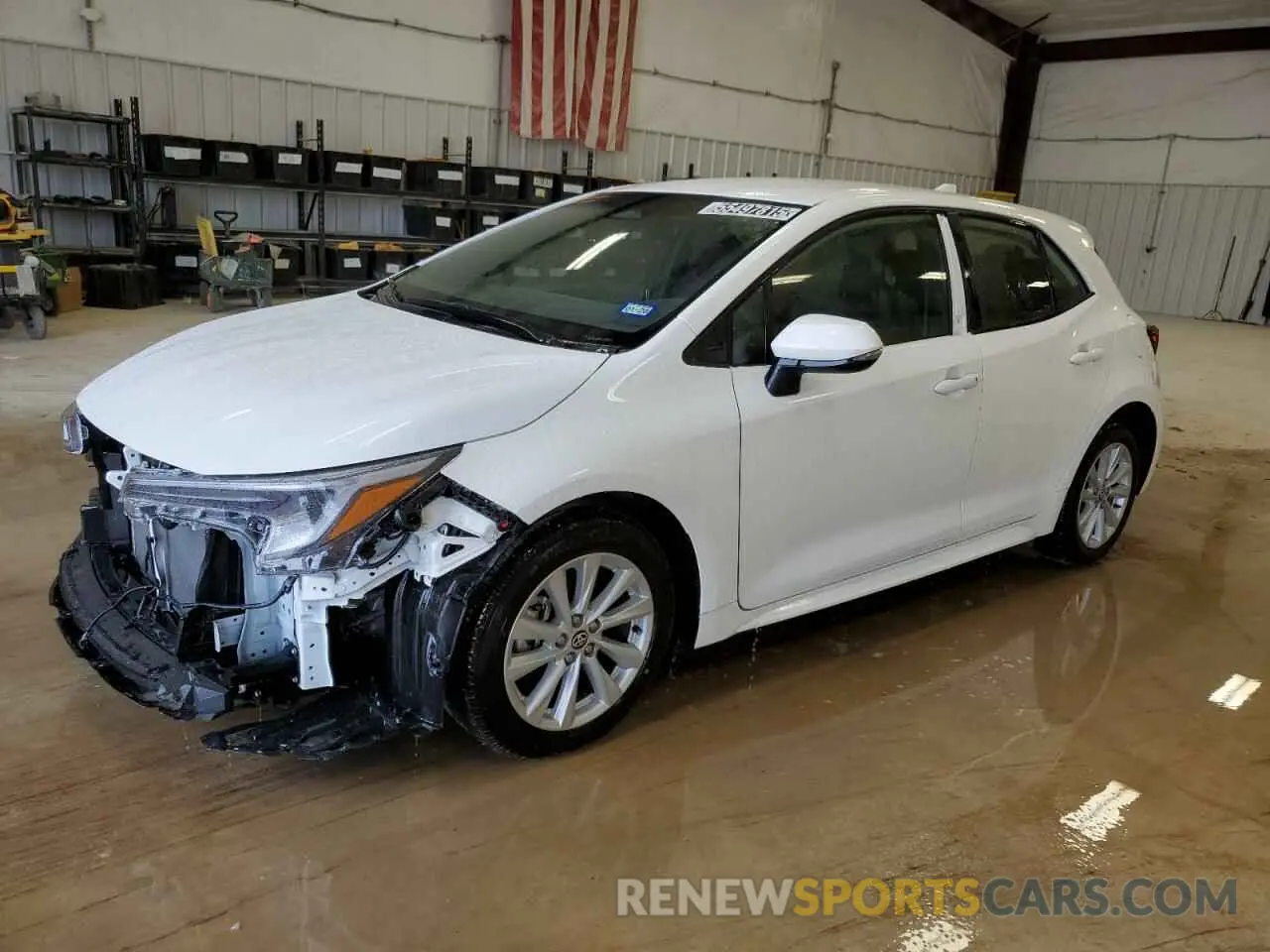 1 Photograph of a damaged car JTND4MBE6R3223740 TOYOTA COROLLA 2024