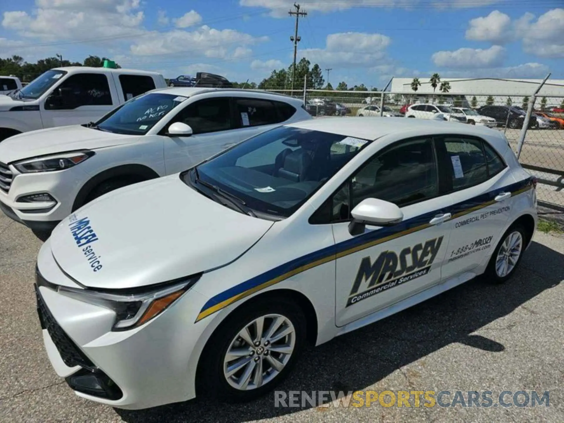 19 Photograph of a damaged car JTND4MBE6R3230946 TOYOTA COROLLA 2024