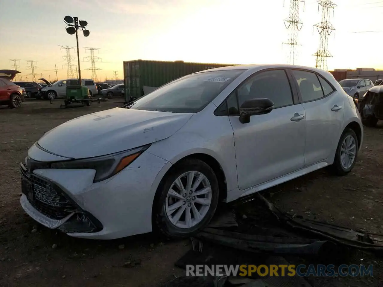 1 Фотография поврежденного автомобиля JTND4MBE9R3217964 TOYOTA COROLLA 2024