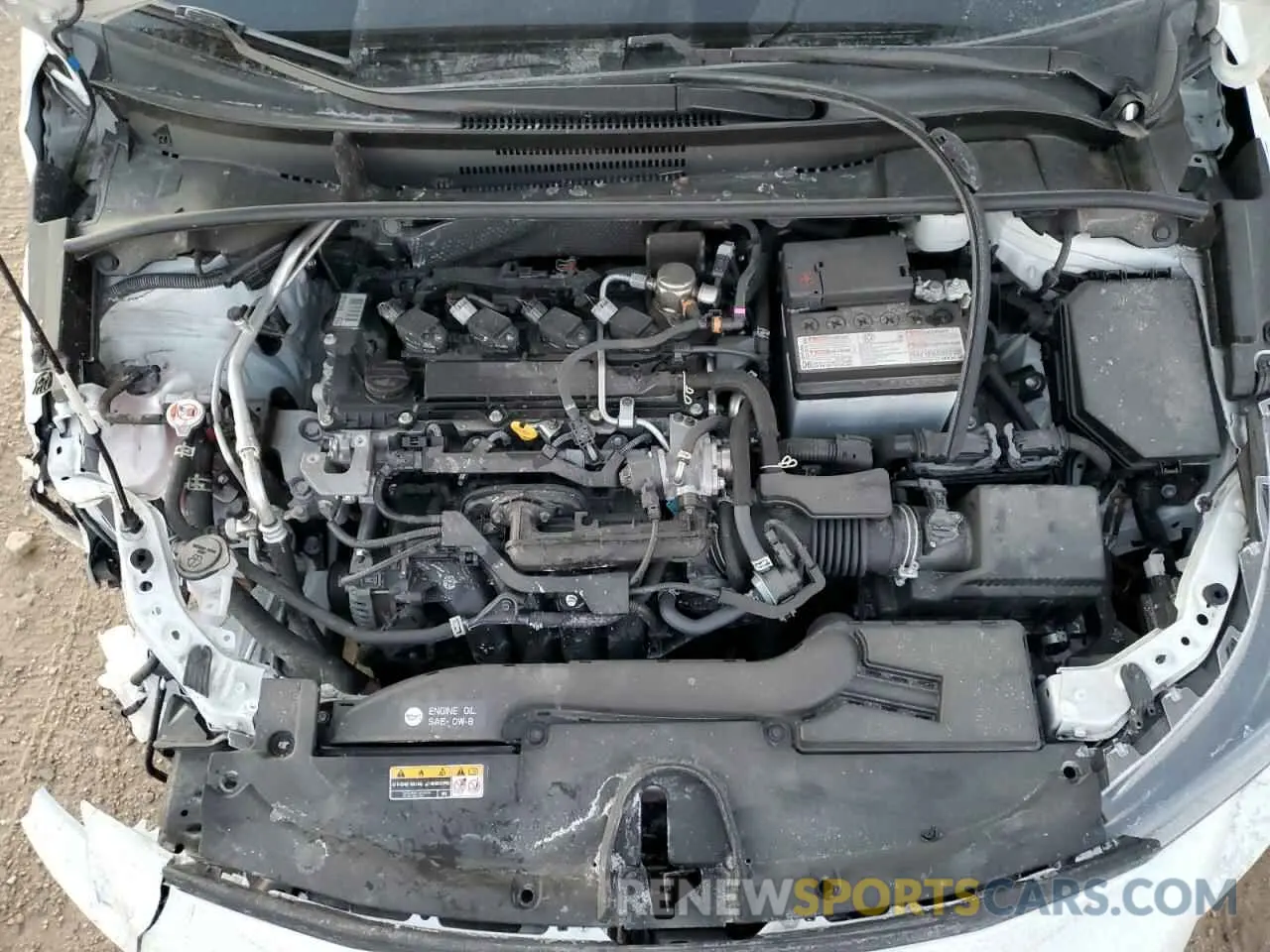 11 Фотография поврежденного автомобиля JTND4MBE9R3217964 TOYOTA COROLLA 2024