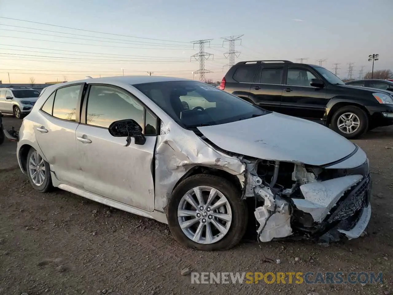 4 Фотография поврежденного автомобиля JTND4MBE9R3217964 TOYOTA COROLLA 2024