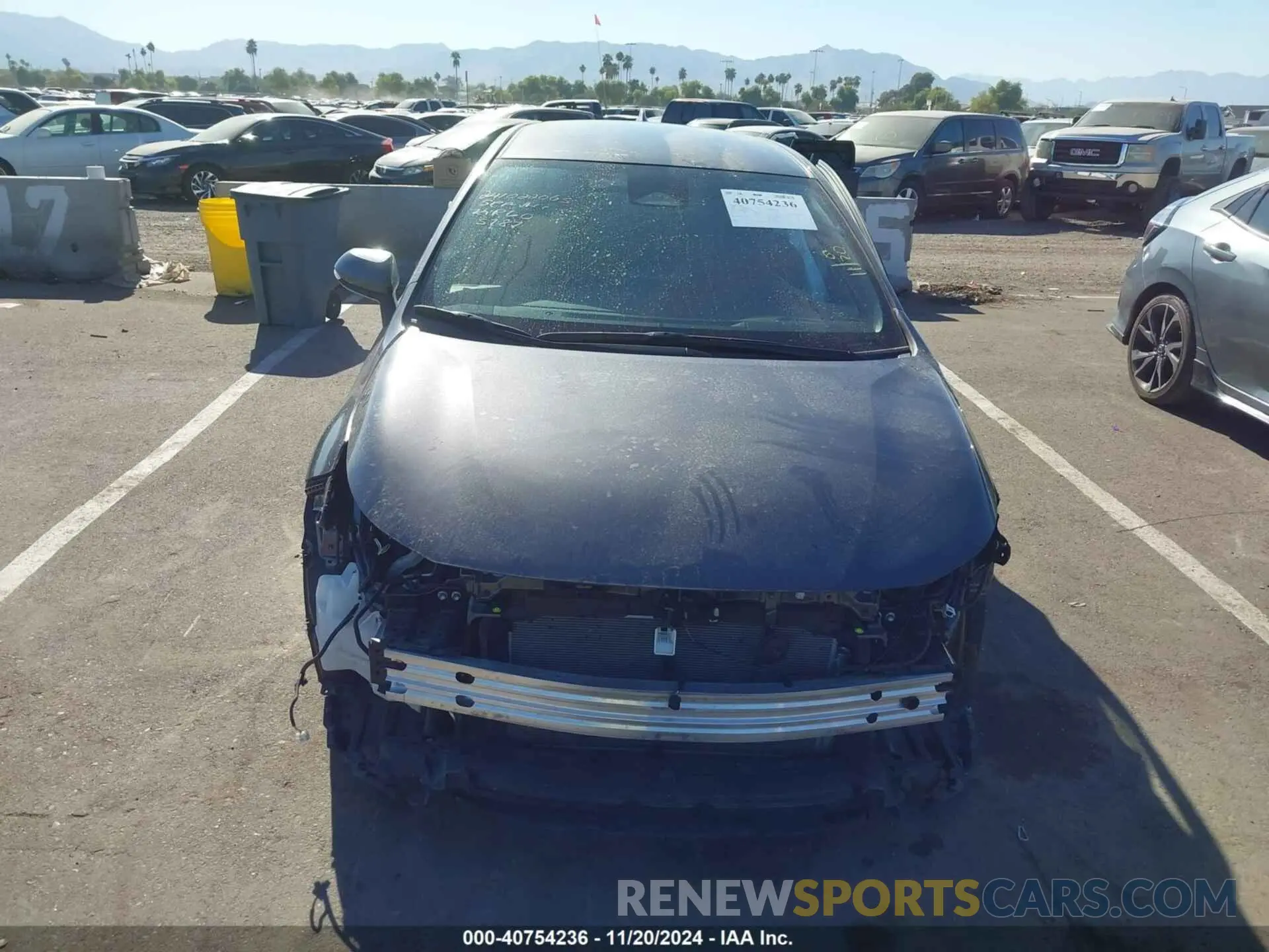 11 Фотография поврежденного автомобиля JTND4MBE9R3225787 TOYOTA COROLLA 2024