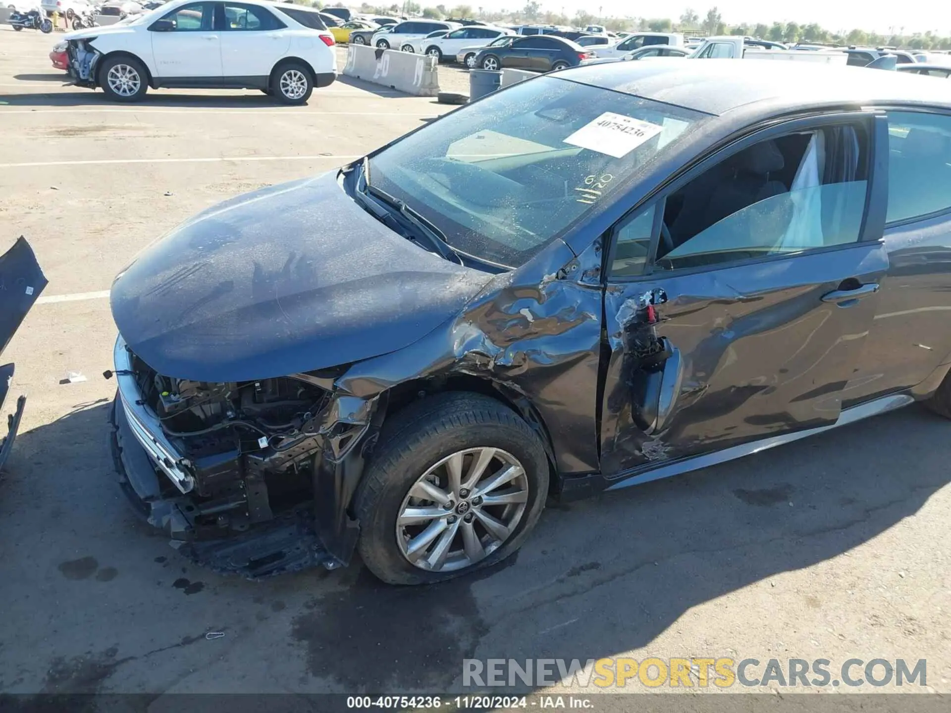 6 Фотография поврежденного автомобиля JTND4MBE9R3225787 TOYOTA COROLLA 2024