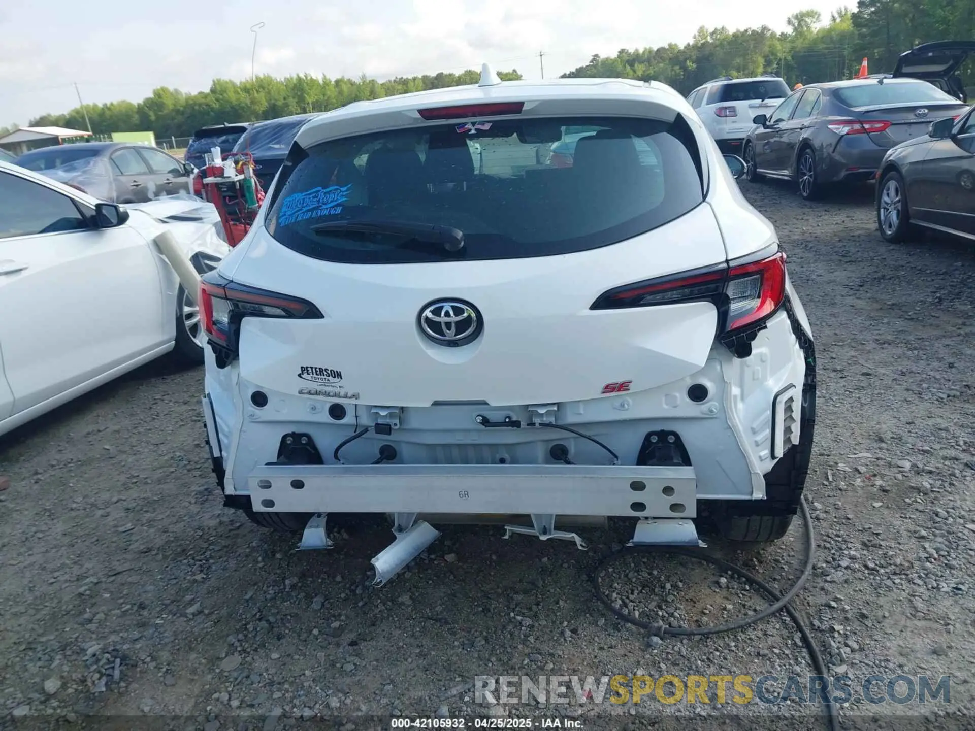 17 Photograph of a damaged car JTND4MBEXR3218573 TOYOTA COROLLA 2024
