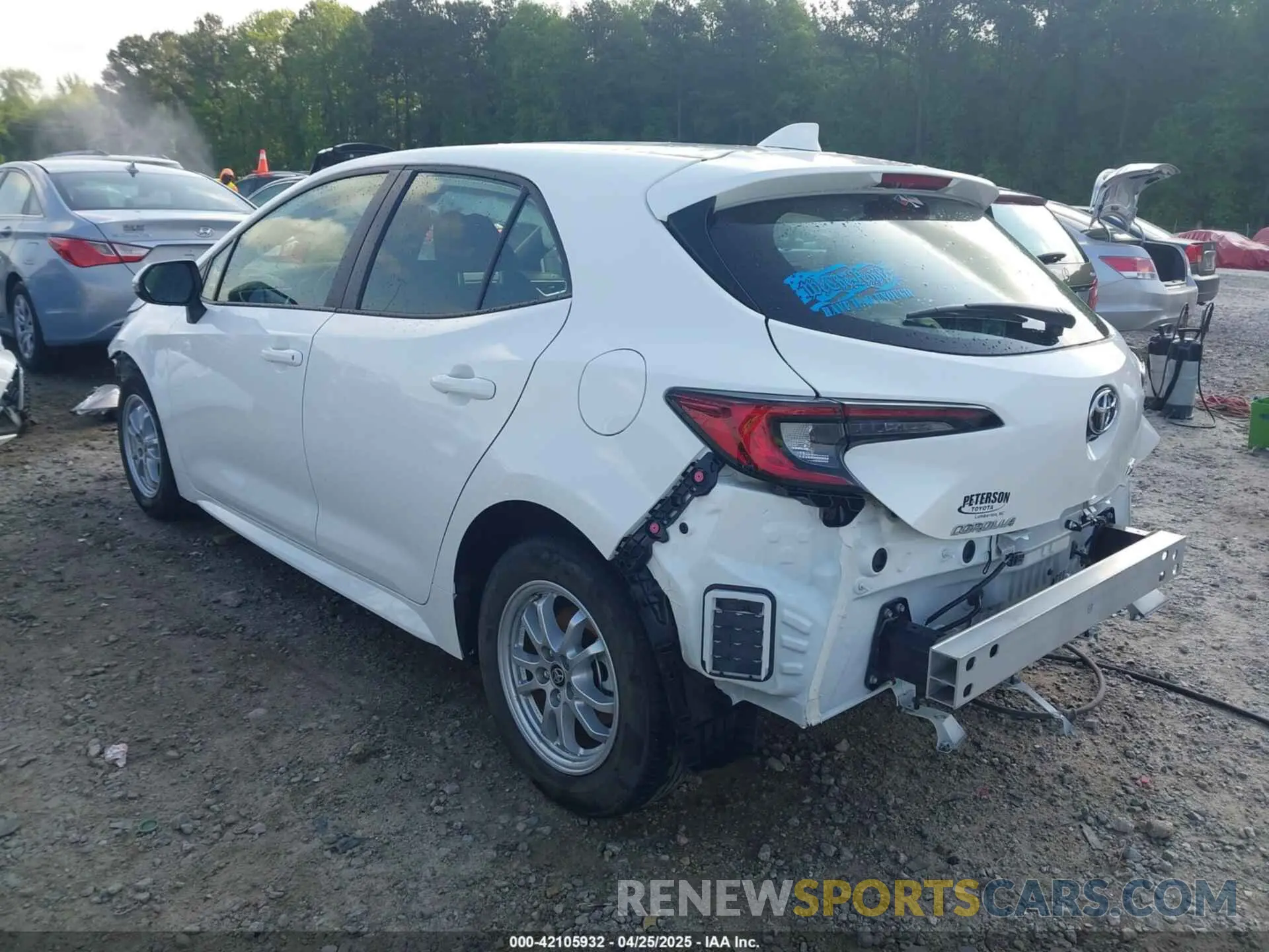 3 Photograph of a damaged car JTND4MBEXR3218573 TOYOTA COROLLA 2024