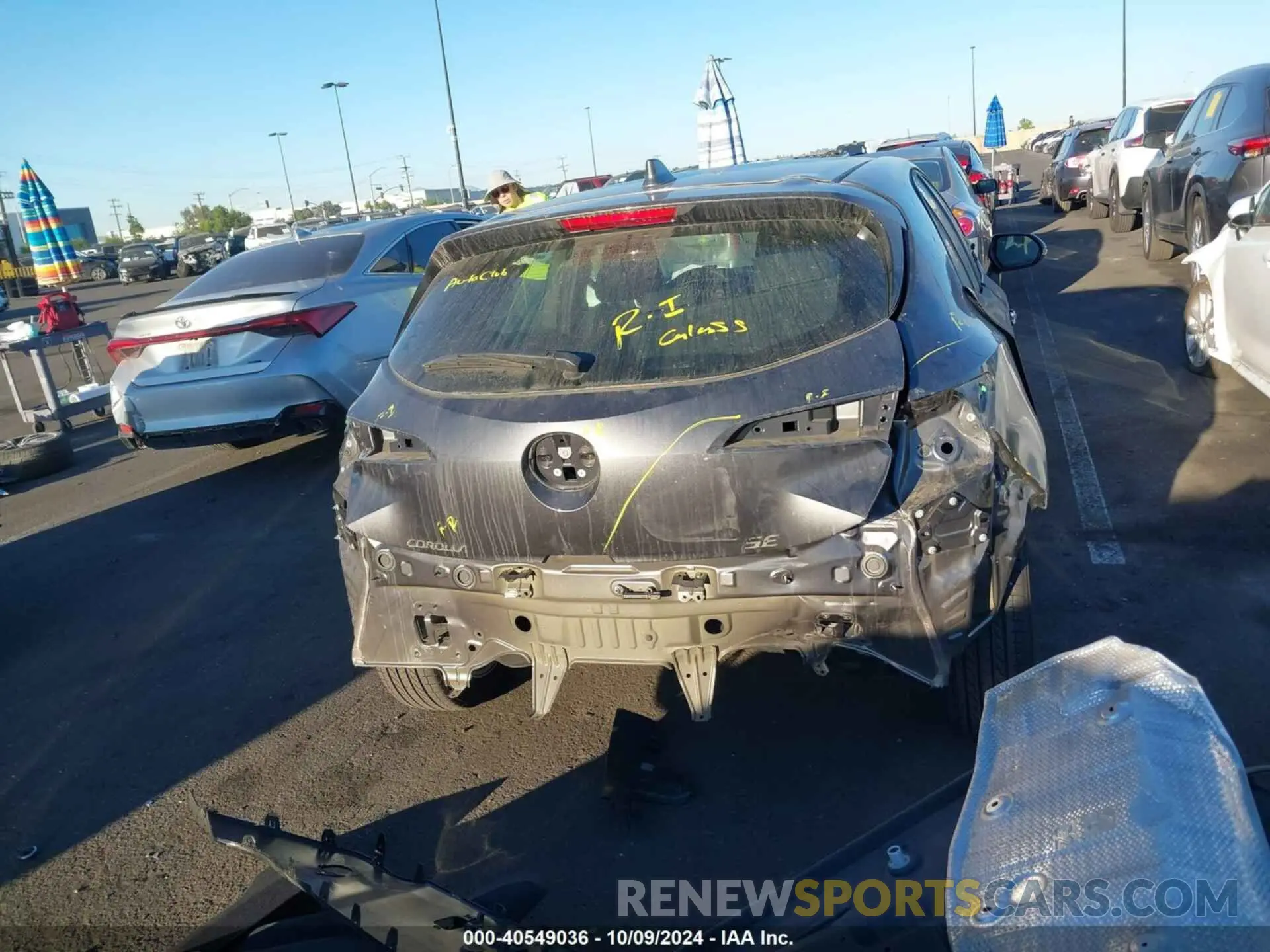 17 Фотография поврежденного автомобиля JTND4MBEXR3227094 TOYOTA COROLLA 2024