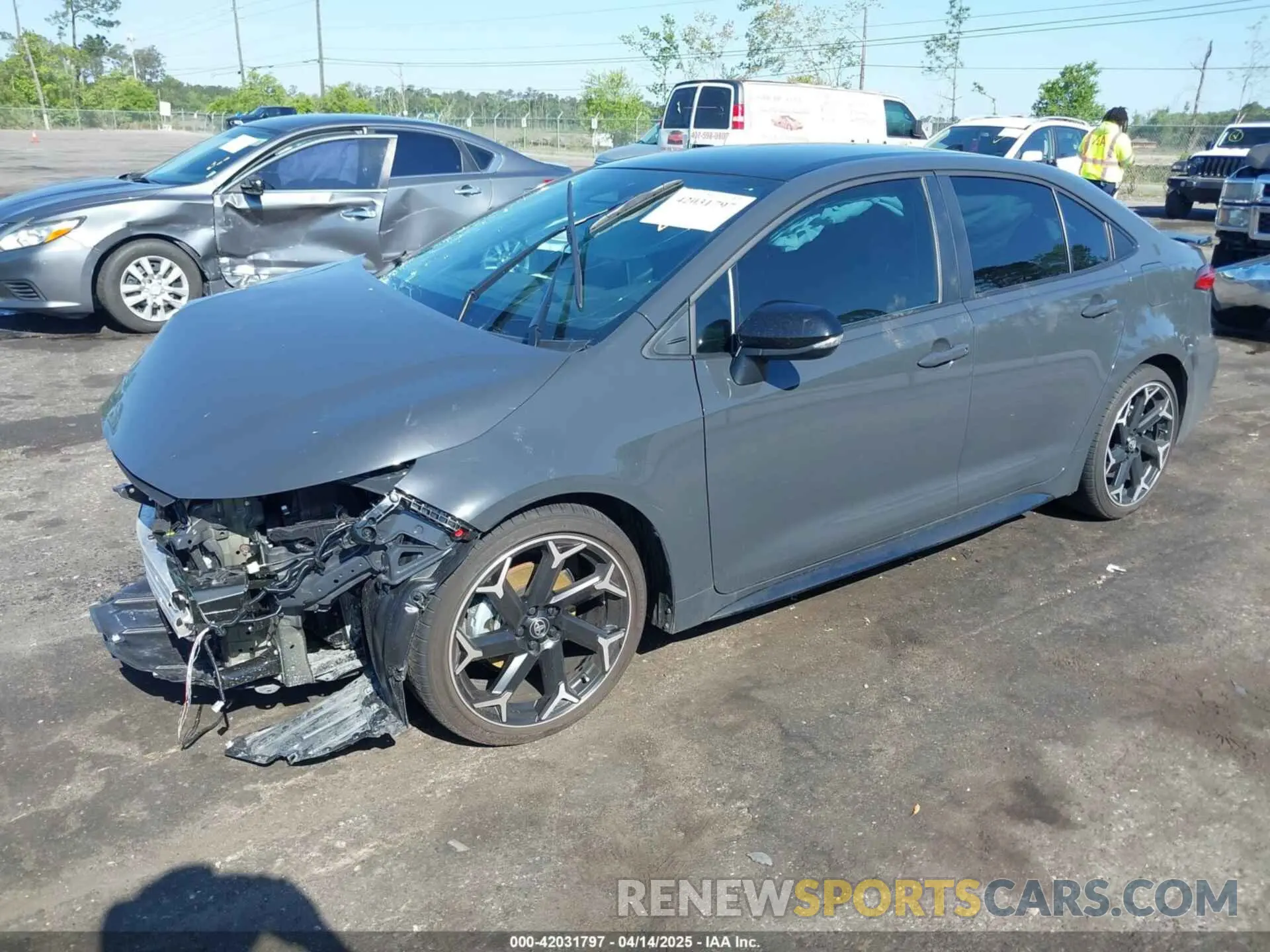2 Фотография поврежденного автомобиля 5YFB4MCE7SP220319 TOYOTA COROLLA 2025