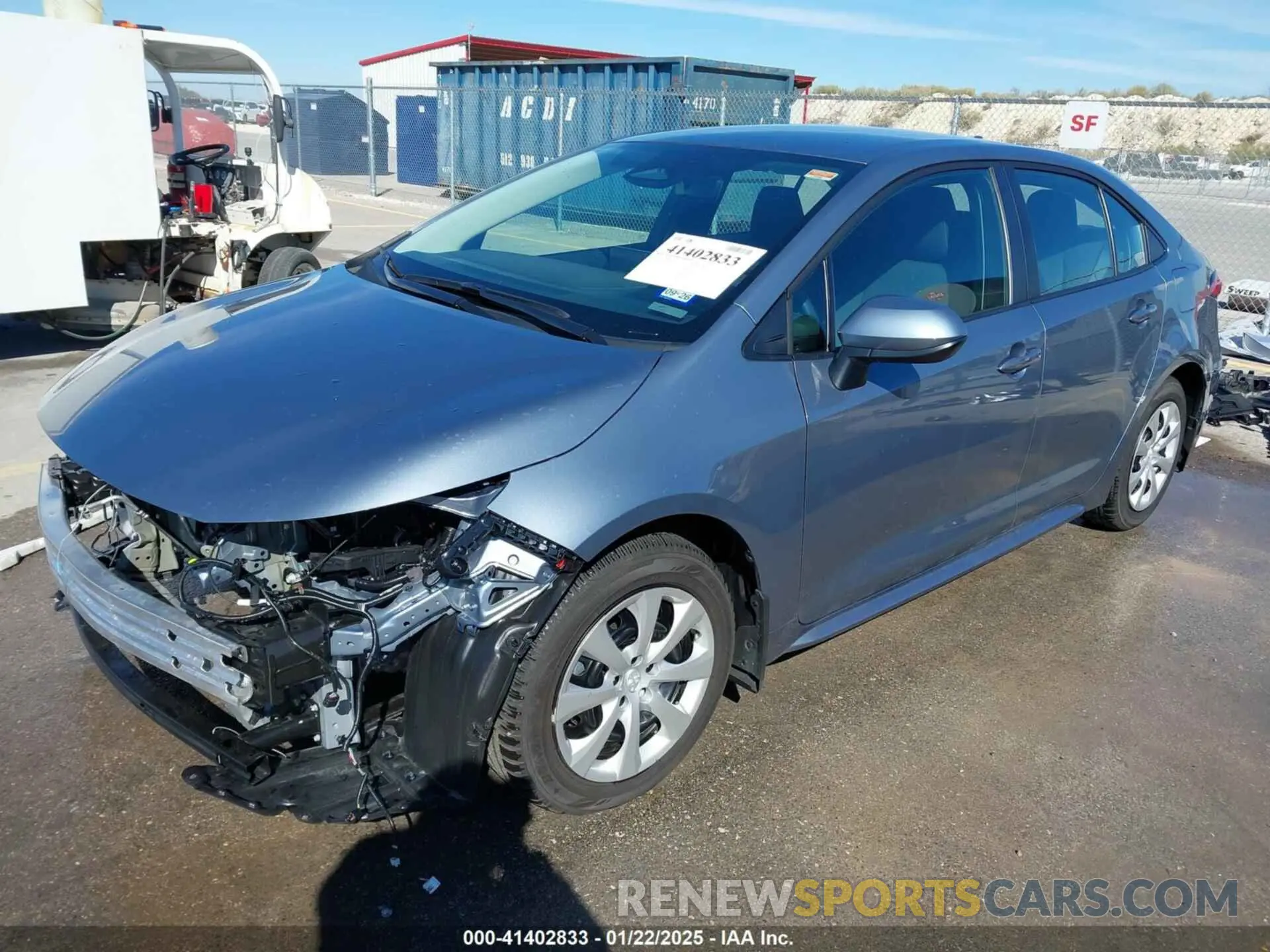 2 Фотография поврежденного автомобиля 5YFB4MDE0SP229457 TOYOTA COROLLA 2025