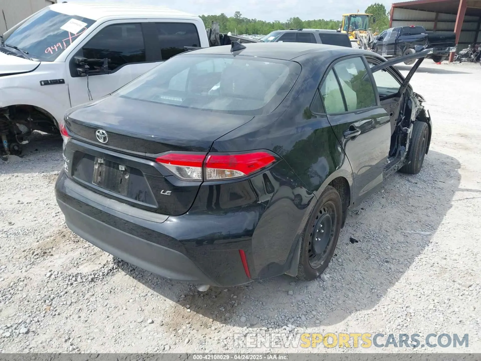 4 Фотография поврежденного автомобиля 5YFB4MDE0SP230057 TOYOTA COROLLA 2025
