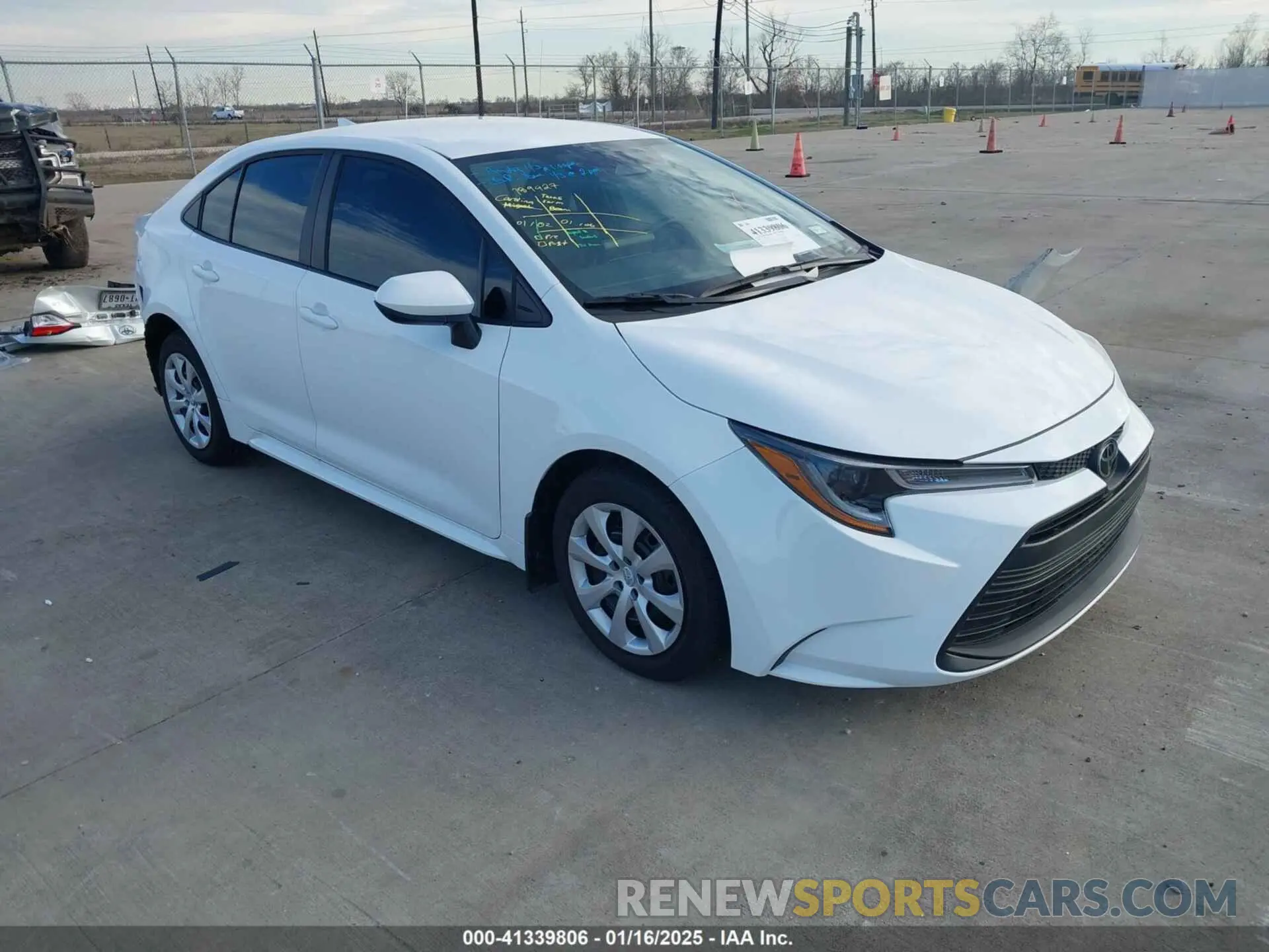1 Фотография поврежденного автомобиля 5YFB4MDE0SP236862 TOYOTA COROLLA 2025