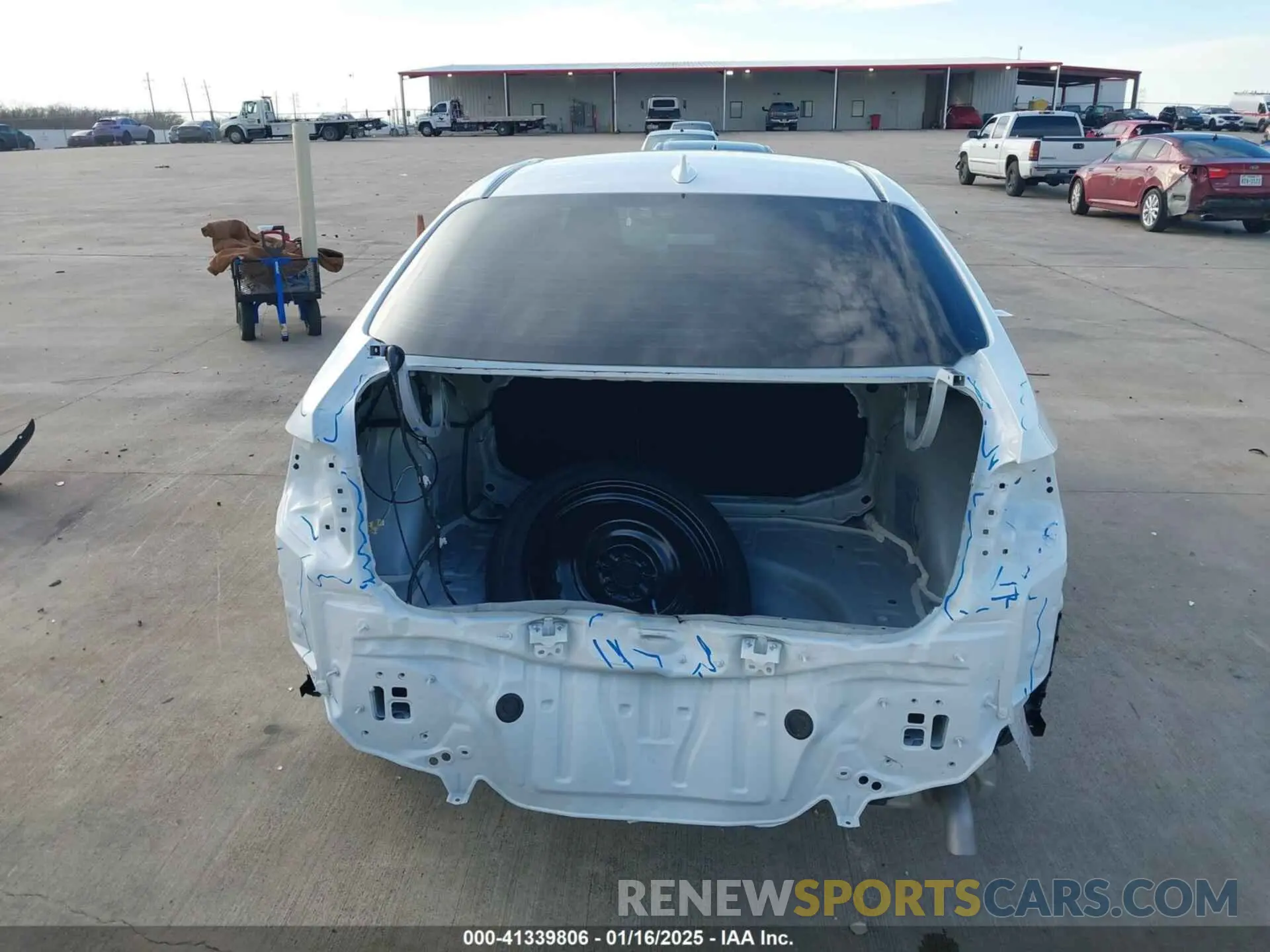 16 Фотография поврежденного автомобиля 5YFB4MDE0SP236862 TOYOTA COROLLA 2025