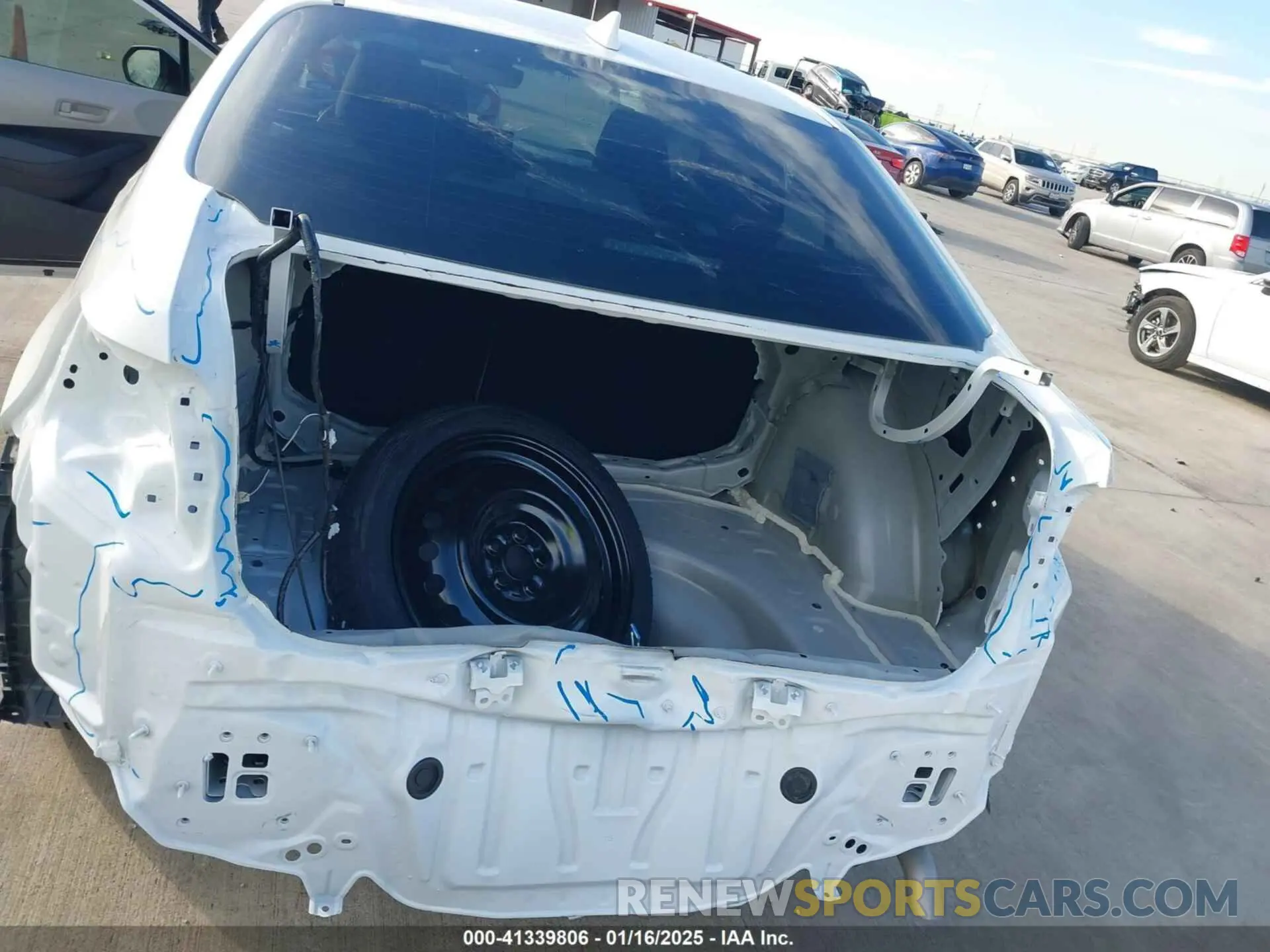 6 Фотография поврежденного автомобиля 5YFB4MDE0SP236862 TOYOTA COROLLA 2025