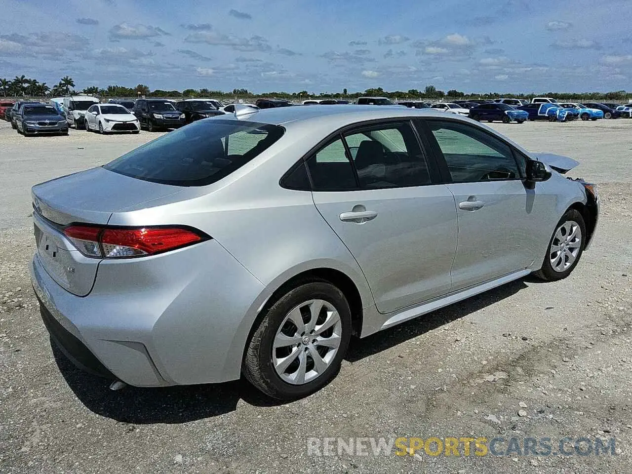 3 Photograph of a damaged car 5YFB4MDE0SP237073 TOYOTA COROLLA 2025