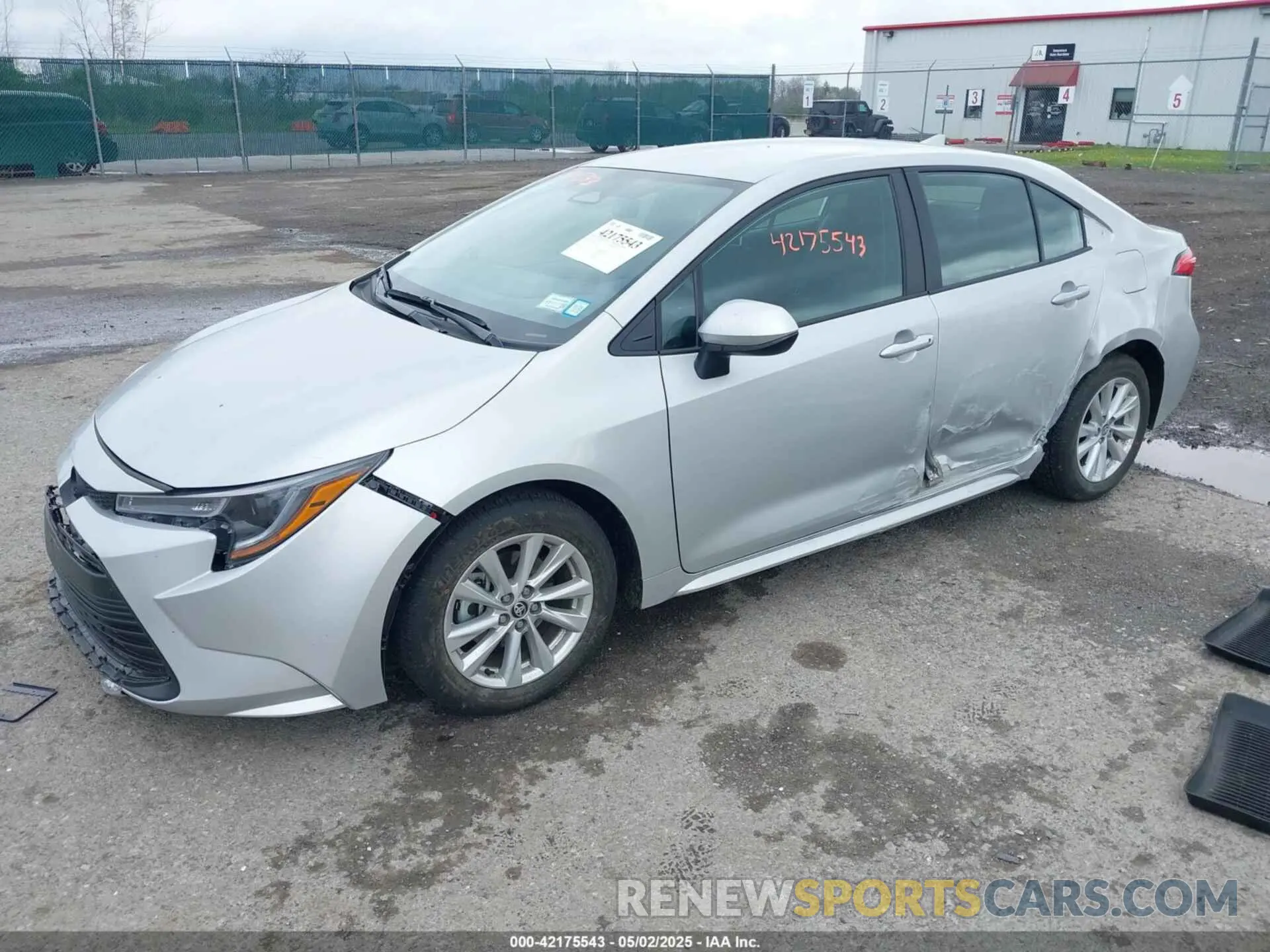 2 Photograph of a damaged car 5YFB4MDE0SP241530 TOYOTA COROLLA 2025